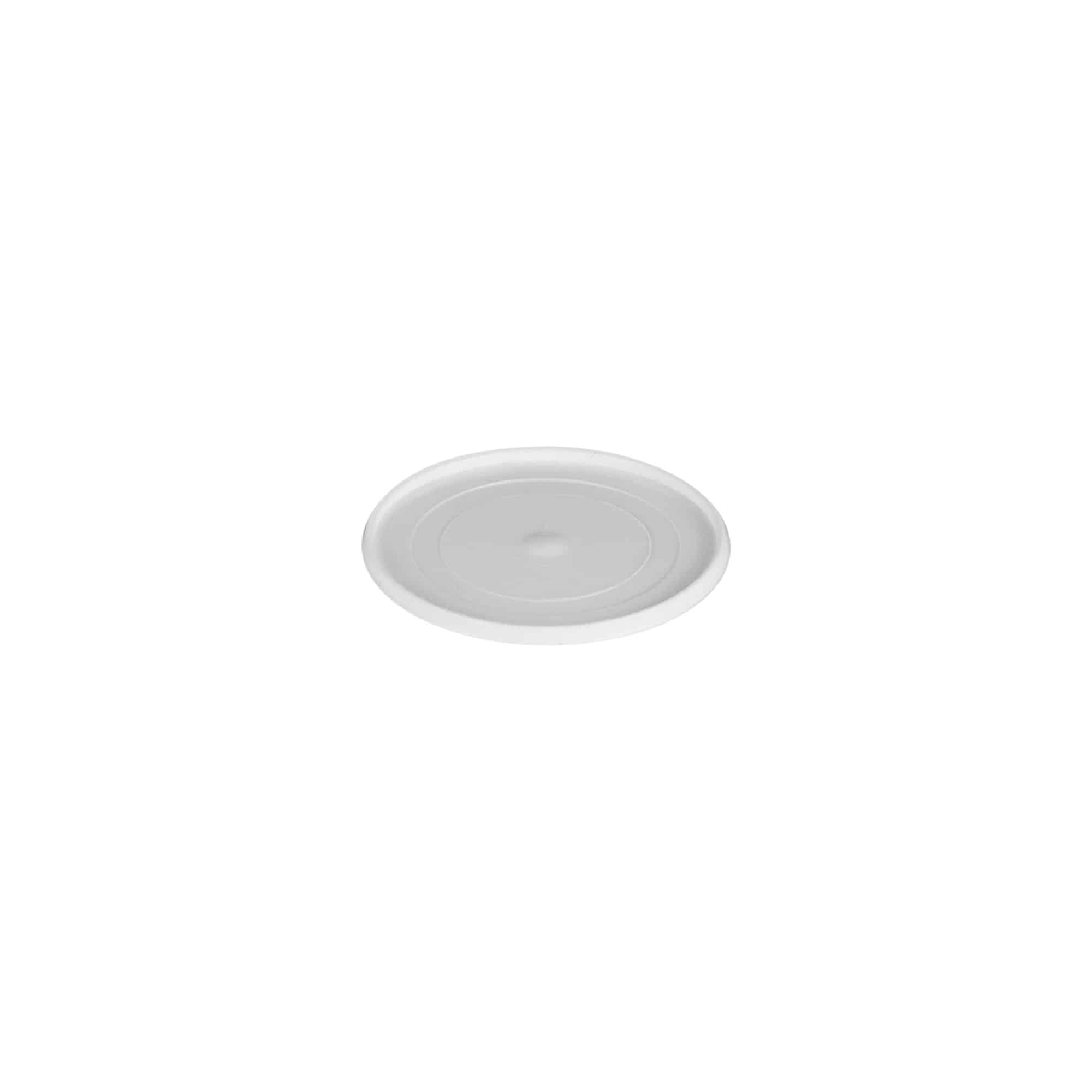 Aizsargplāksnīte 5 ml 'Bianca', PP plastmasa, balta