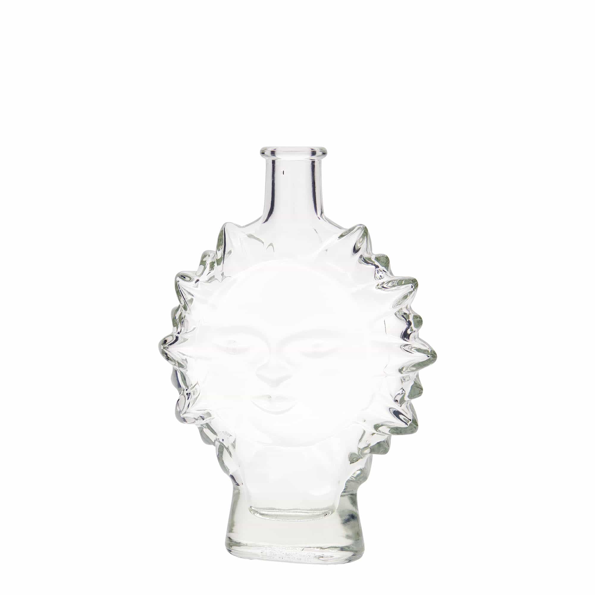 200 ml stikla pudele 'Saule', atvere: korķis