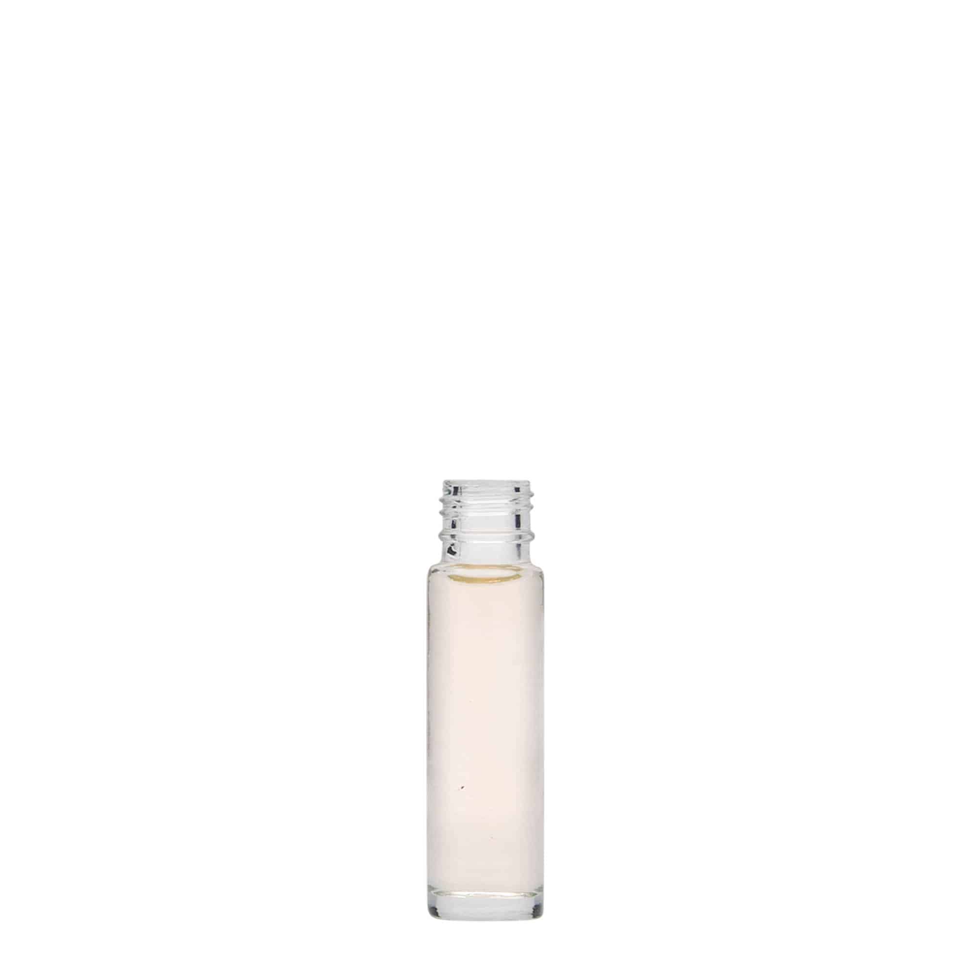10 ml roll-on pudele, stikls, atvere: skrūvējams vāciņš 10 ml roll-on pudele, stikls, atvere: skrūvējams vāciņš