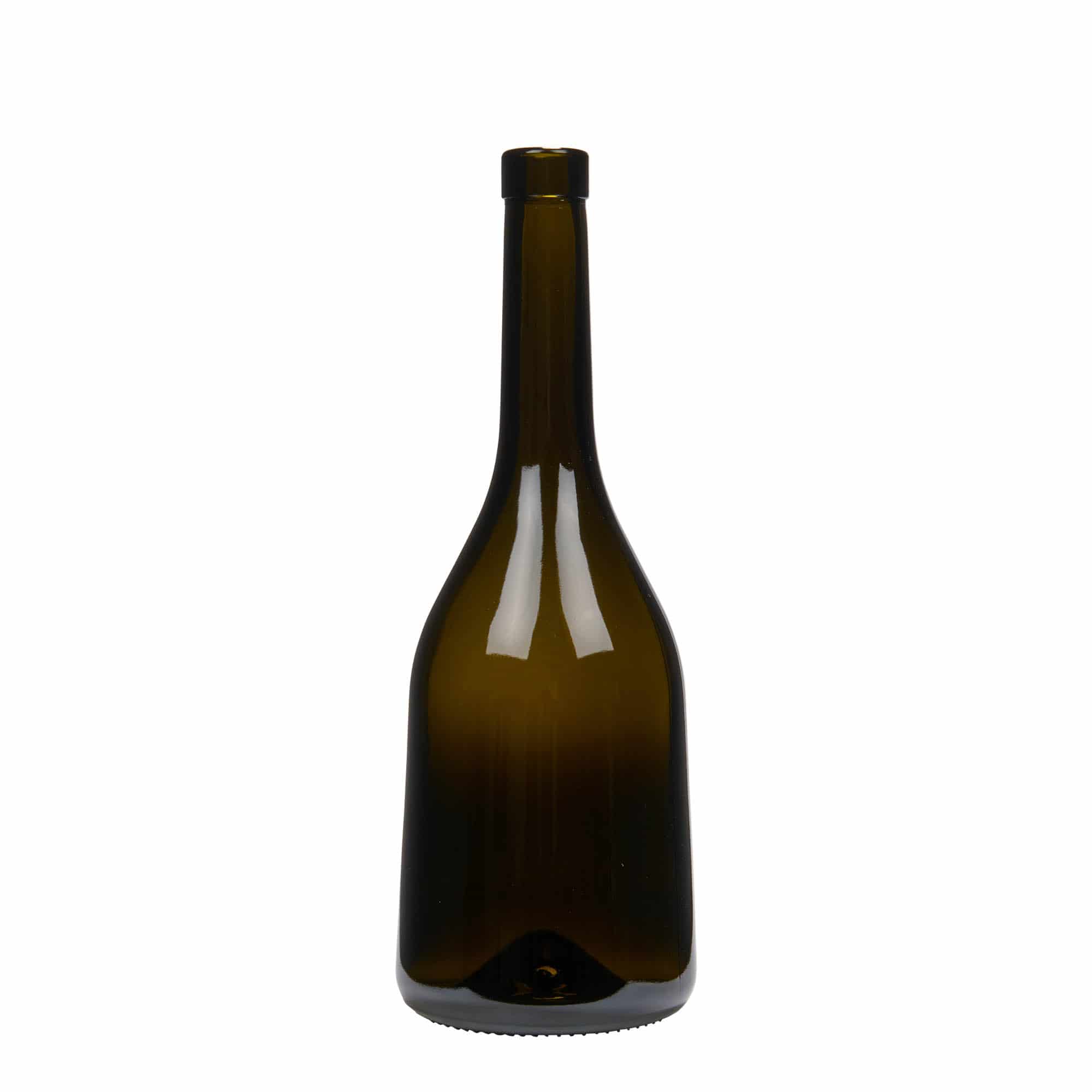 750 ml stikla pudele 'Rustica', antīki zaļa, aizdare: korķis 750 ml stikla pudele 'Rustica', antīki zaļa, aizdare: korķis