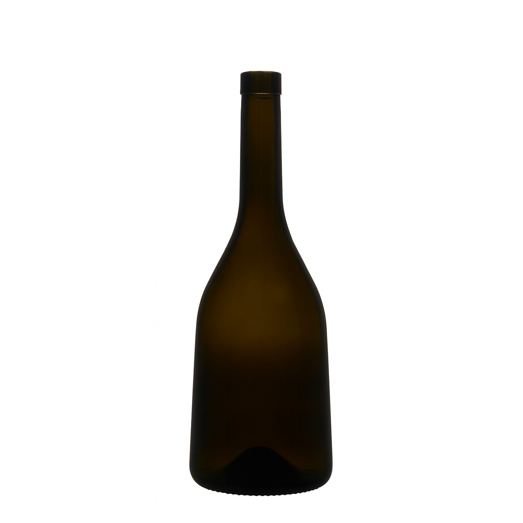 750 ml stikla pudele 'Rustica', antīkzaļa, atvere: korķis 750 ml stikla pudele 'Rustica', antīkzaļa, atvere: korķis