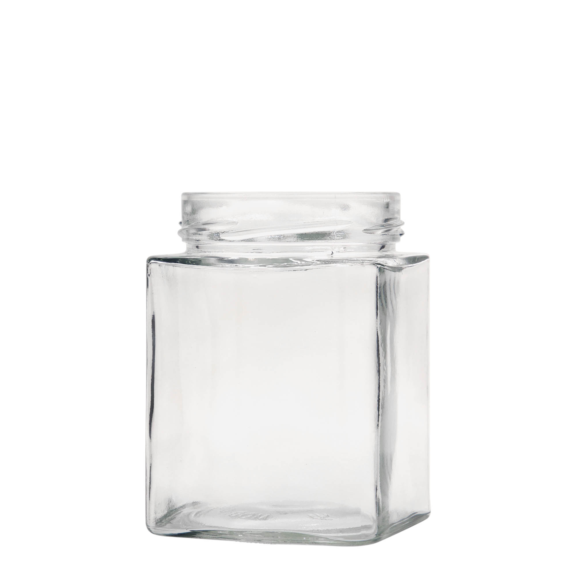580 ml kvadrātveida stikla burka 'Ikarus', atvere: Deep-Twist-Off (DTO 82)