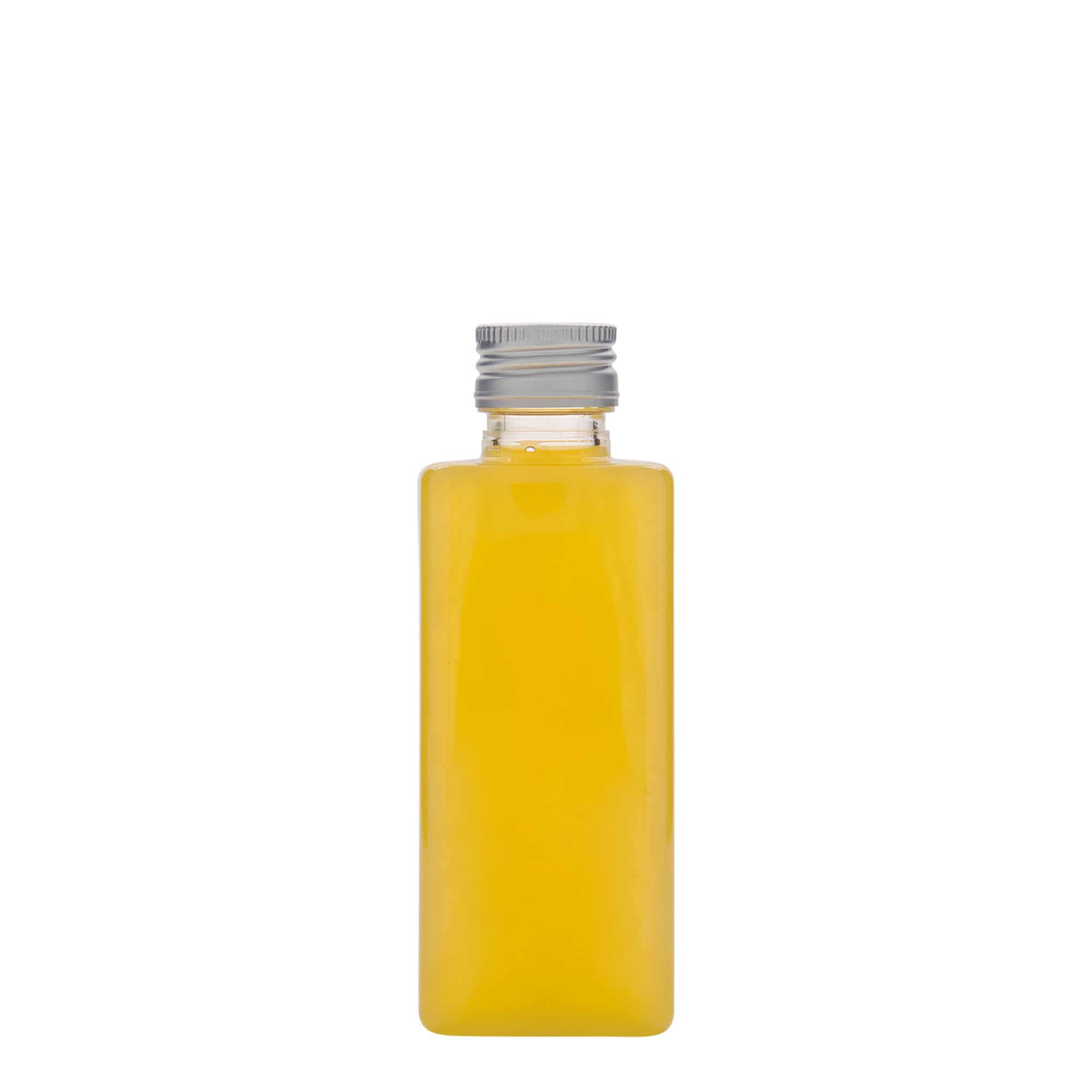 250 ml PET pudele 'Karl', kvadrātiska, plastmasas, aizdare: PP 28