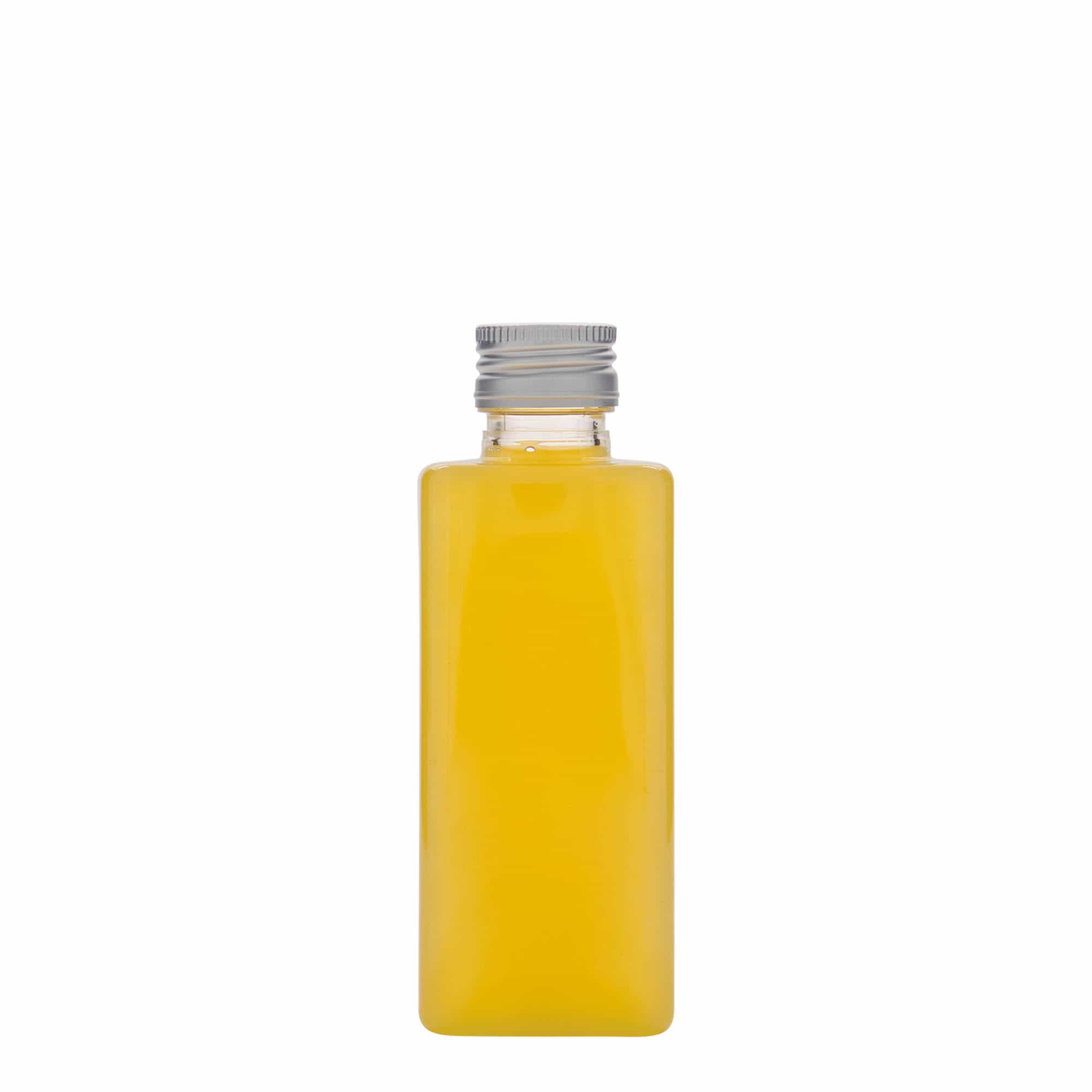 250 ml PET pudele 'Karl', kvadrātveida, plastmasa, atvere: PP 28