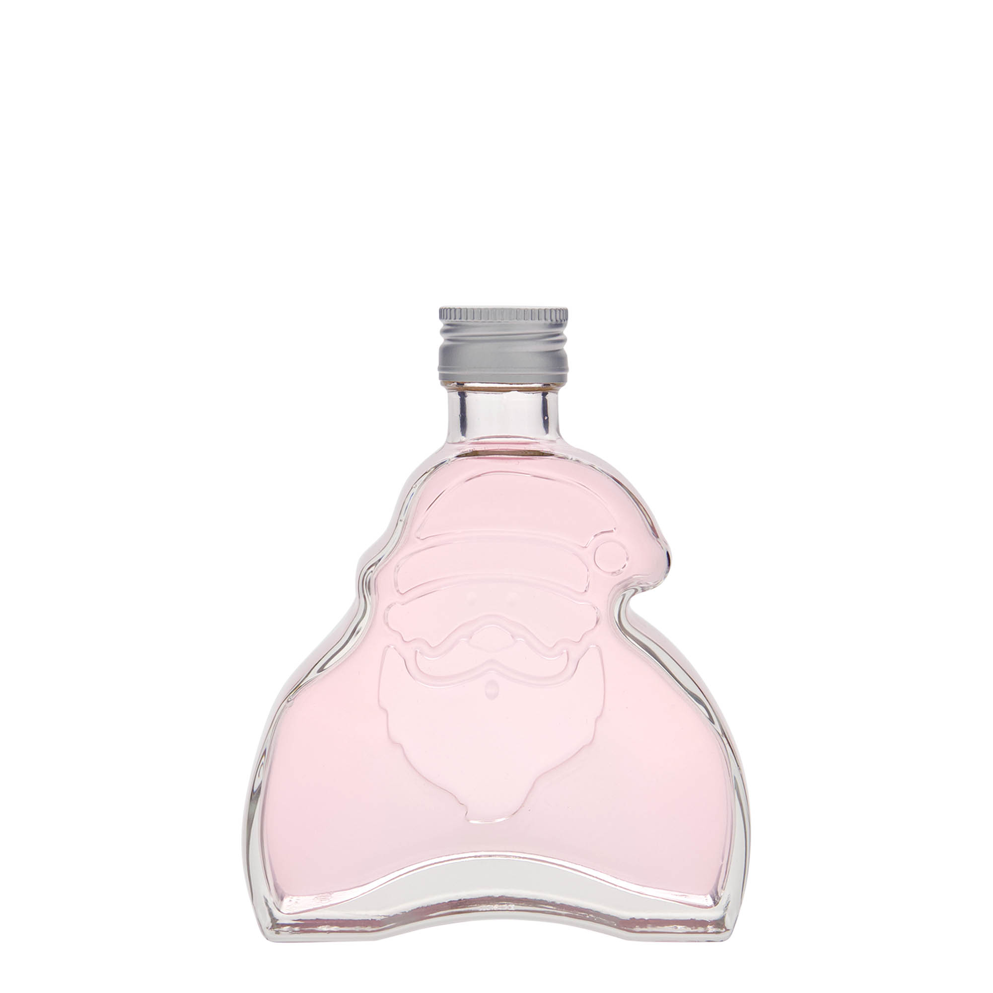 200 ml stikla pudele 'Ziemassvētku vecītis', atvere: PP 28 200 ml stikla pudele 'Ziemassvētku vecītis', atvere: PP 28