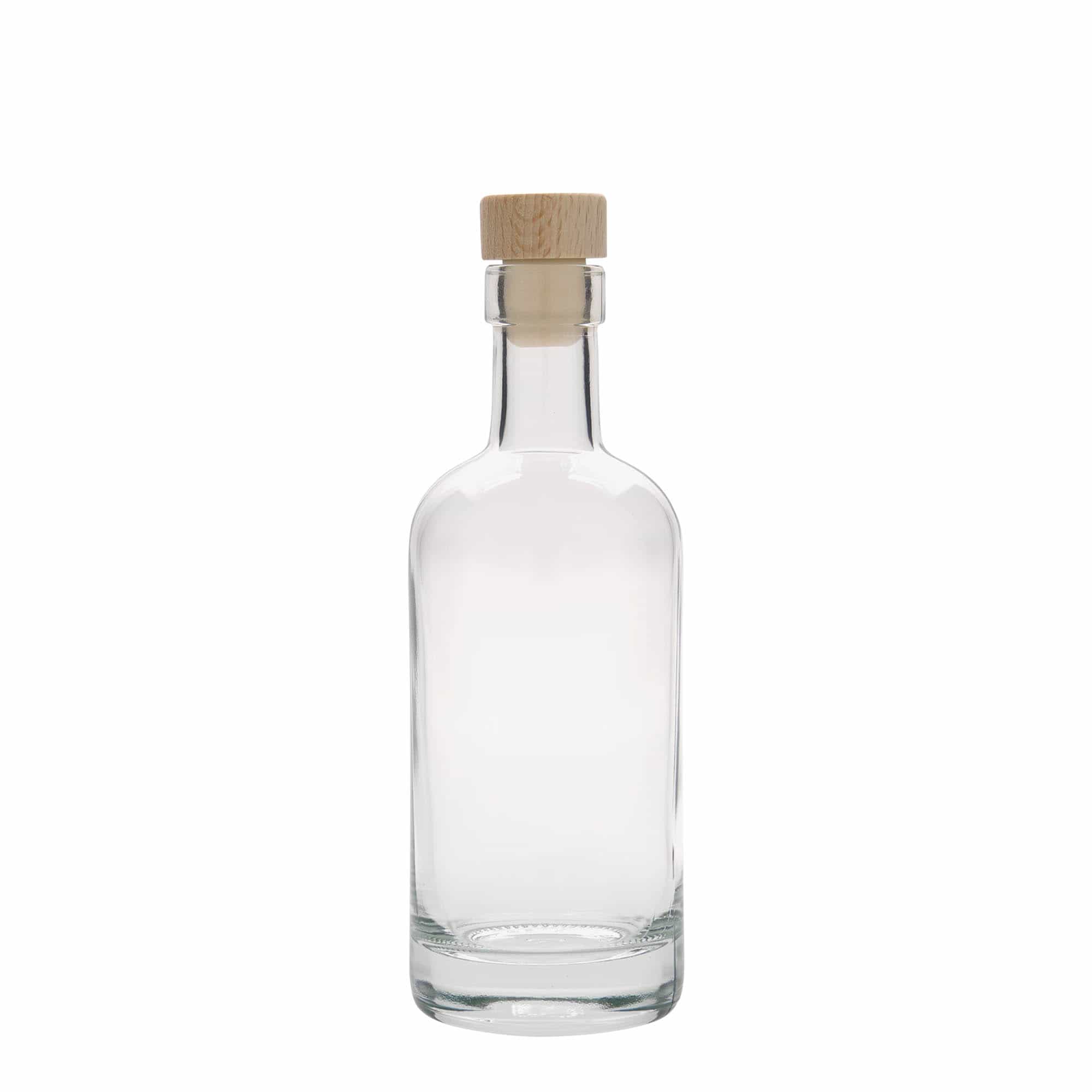 250 ml stikla pudele 'Linea Uno', atvere: korķis