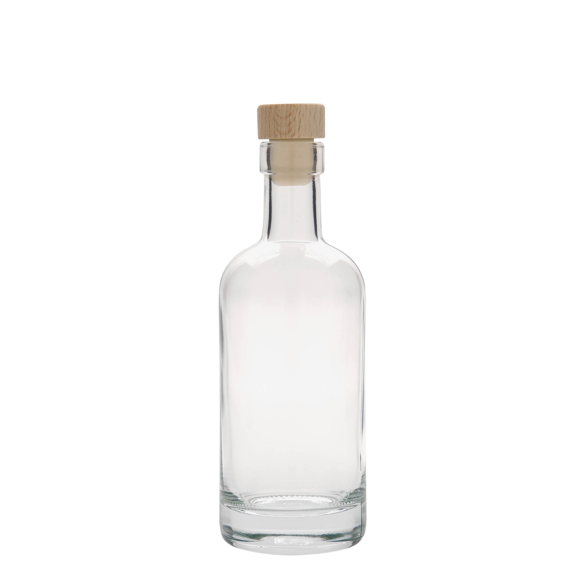 250 ml stikla pudele 'Linea Uno', atvere: korķis