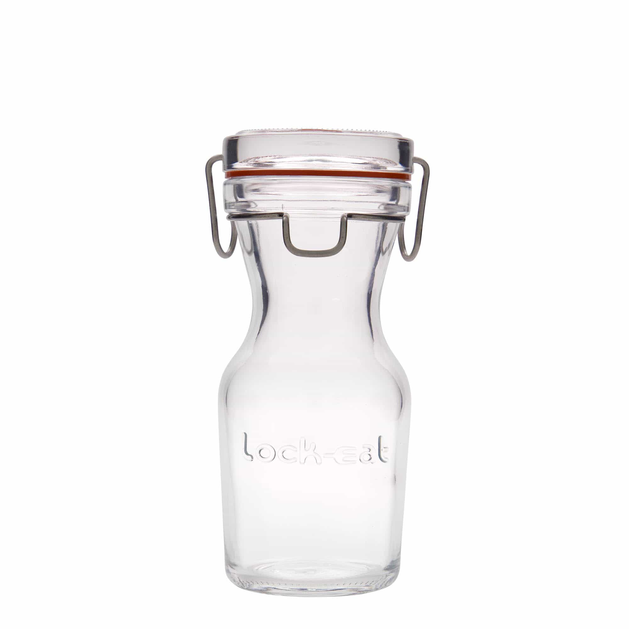 250 ml stikla karafe 'Lock-Eat', atvere: stieples aizbāžņa aizdare