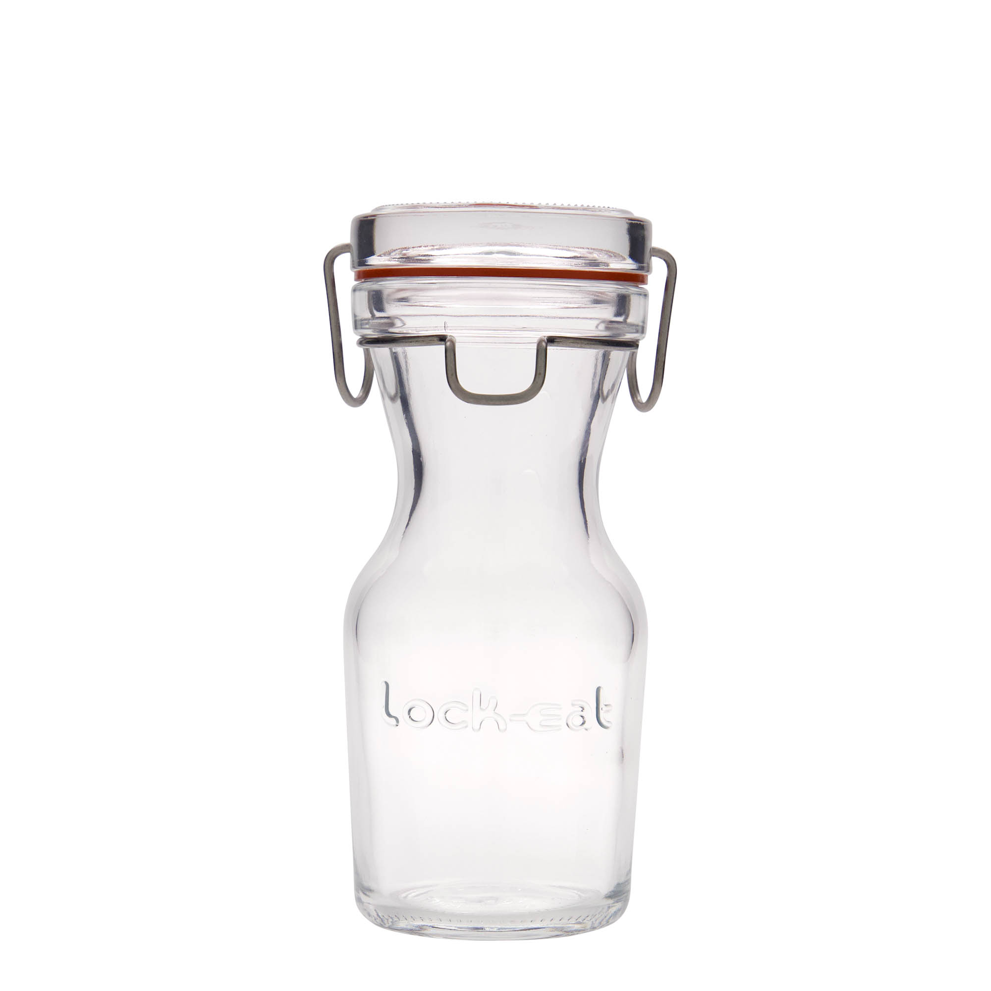 250 ml stikla karafe 'Lock-Eat', atvere: stieples aizbāžņa aizdare 250 ml stikla karafe 'Lock-Eat', atvere: stieples aizbāžņa aizdare