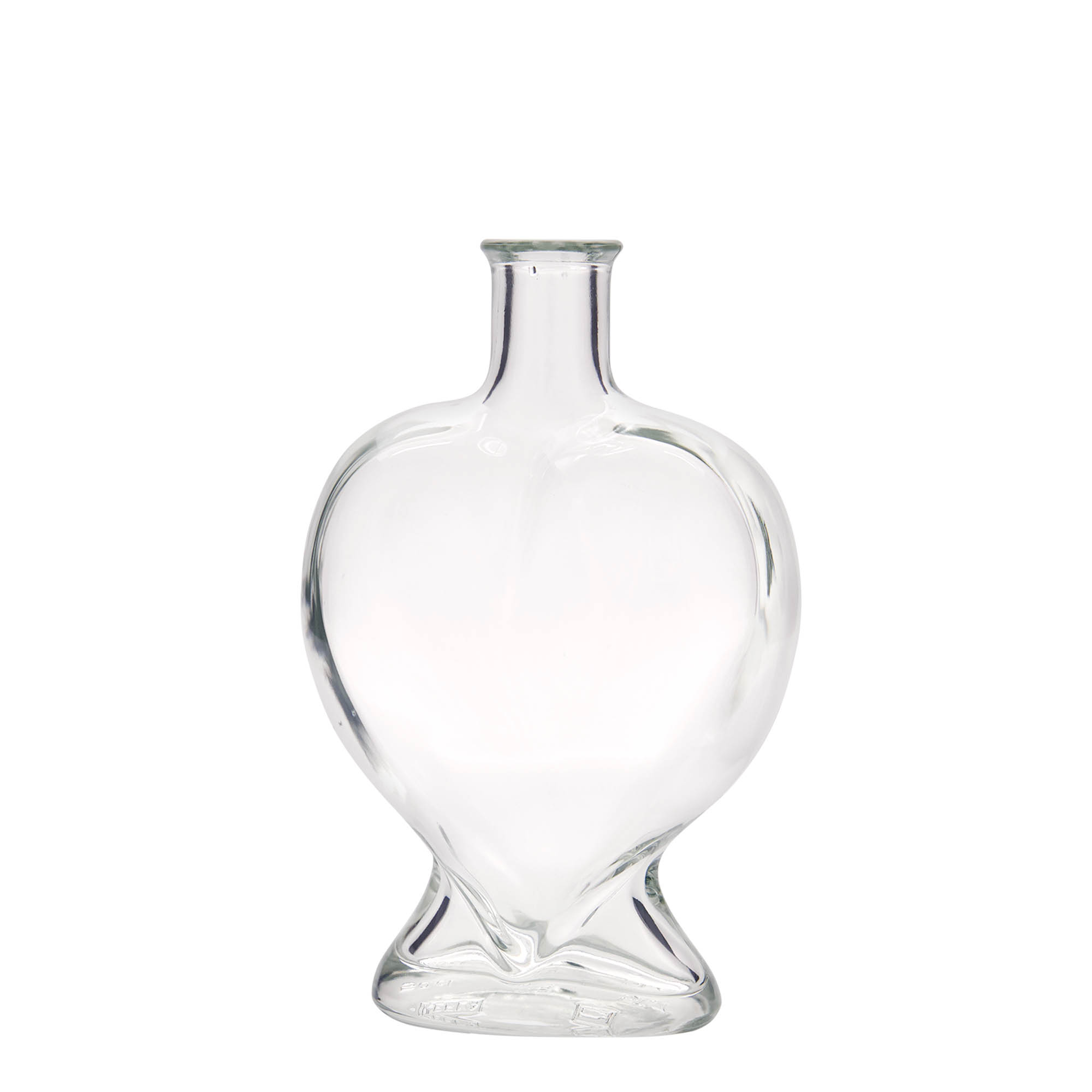 500 ml stikla pudele 'Sirds', atvere: korķis 500 ml stikla pudele 'Sirds', atvere: korķis