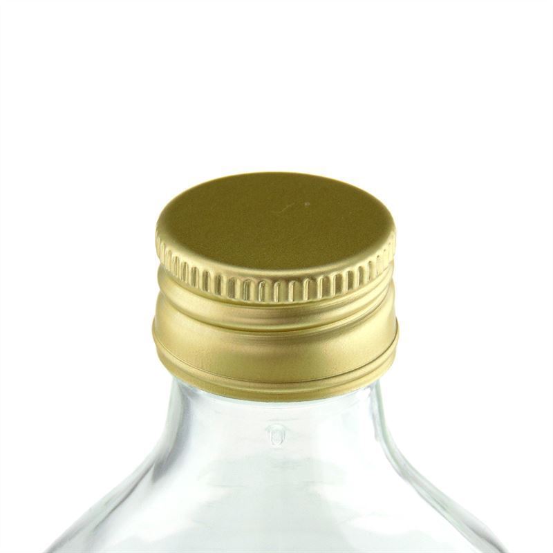 Skrūvējams vāciņš, metāls, zelta krāsā, priekš atveres: PP 28 Skrūvējams vāciņš, metāls, zelta krāsā, priekš atveres: PP 28