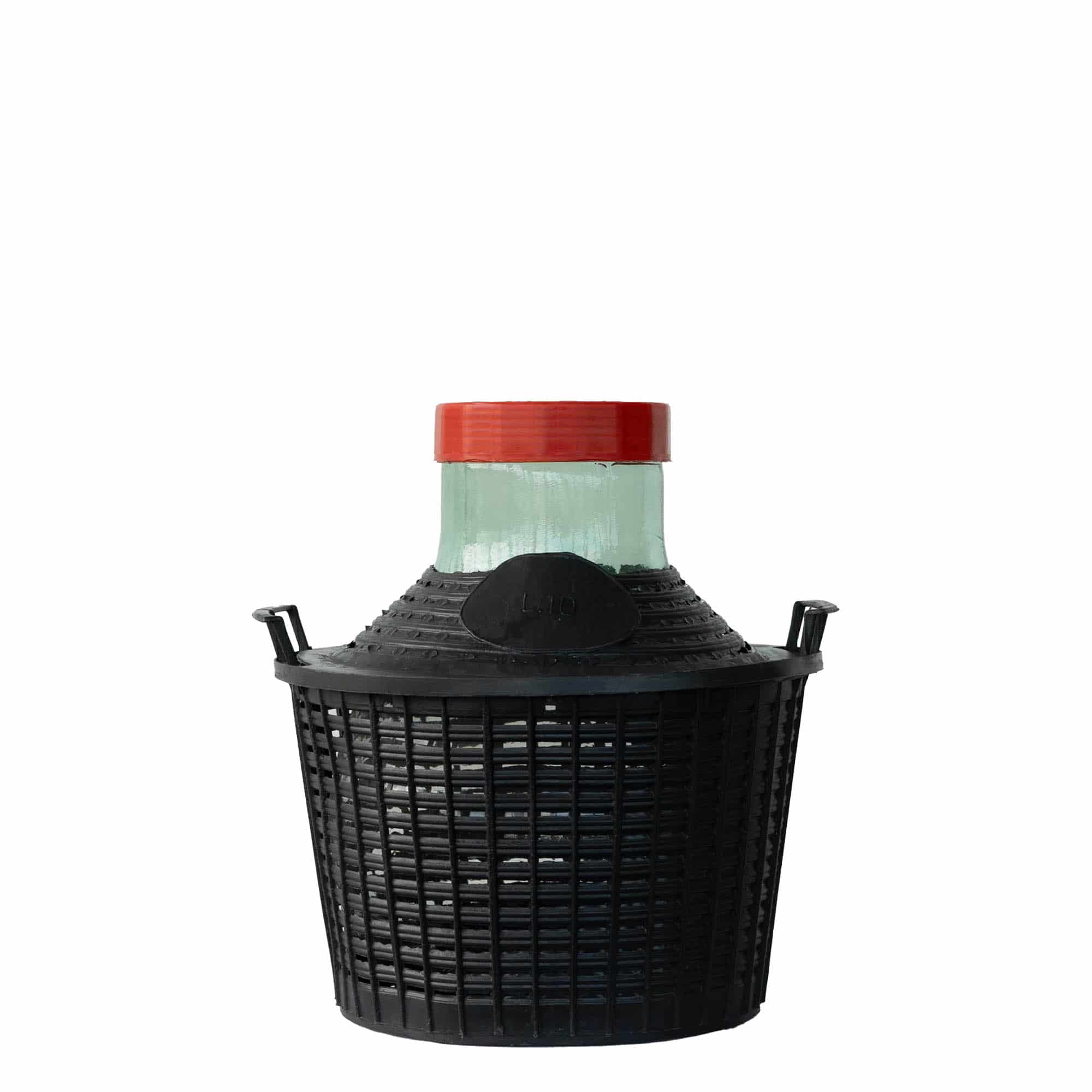 10 l pudele balona formā, paplašināts kakls, stikla, aizdare: skrūvējams vāciņš 10 l pudele balona formā, paplašināts kakls, stikla, aizdare: skrūvējams vāciņš