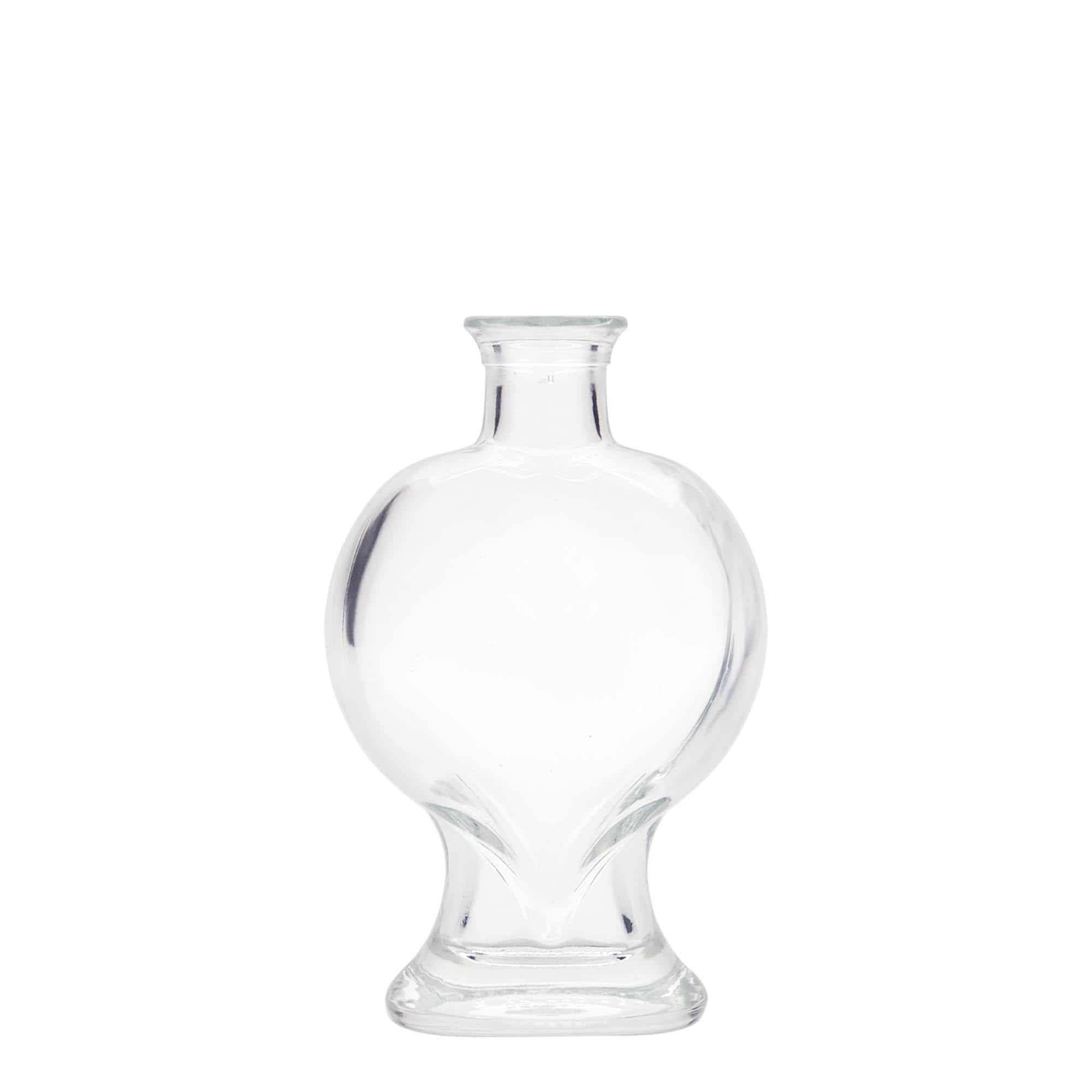 200 ml stikla pudele 'Sirds', aizdare: korķis 200 ml stikla pudele 'Sirds', aizdare: korķis