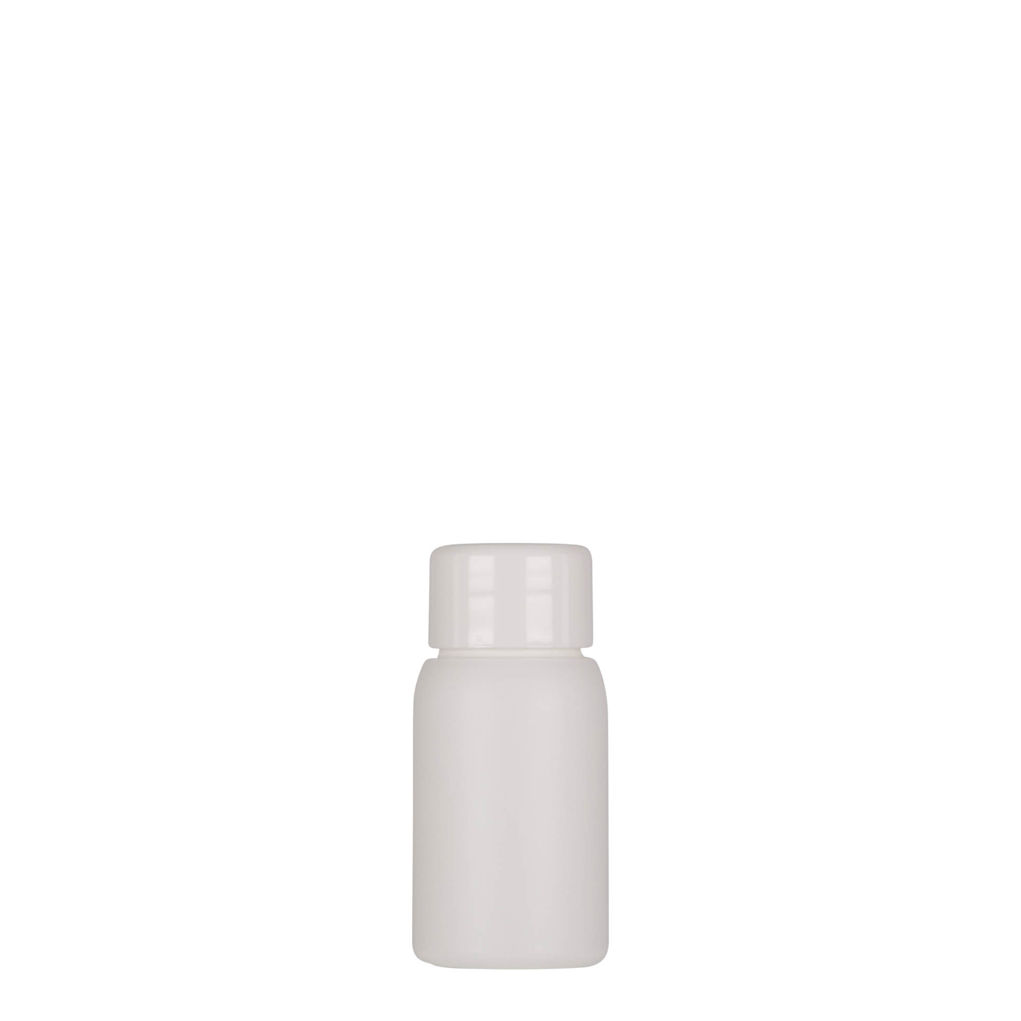 30 ml plastmasas pudele 'Tuffy', HDPE, balta, atvere: 24/410 30 ml plastmasas pudele 'Tuffy', HDPE, balta, atvere: 24/410