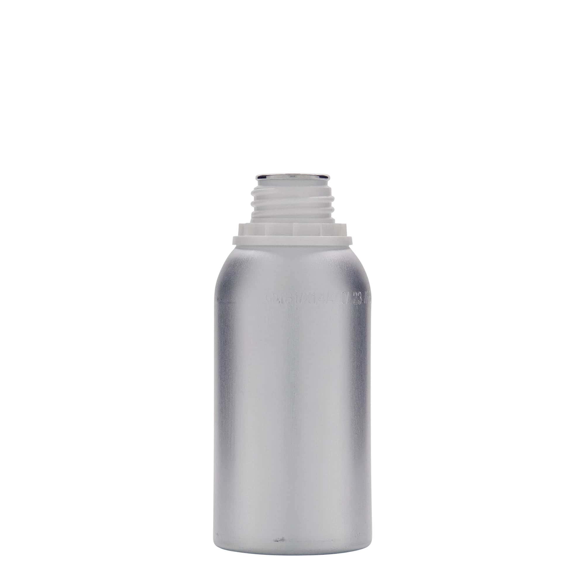 275 ml alumīnija pudele, metāls, sudraba, atvere: DIN 32 275 ml alumīnija pudele, metāls, sudraba, atvere: DIN 32