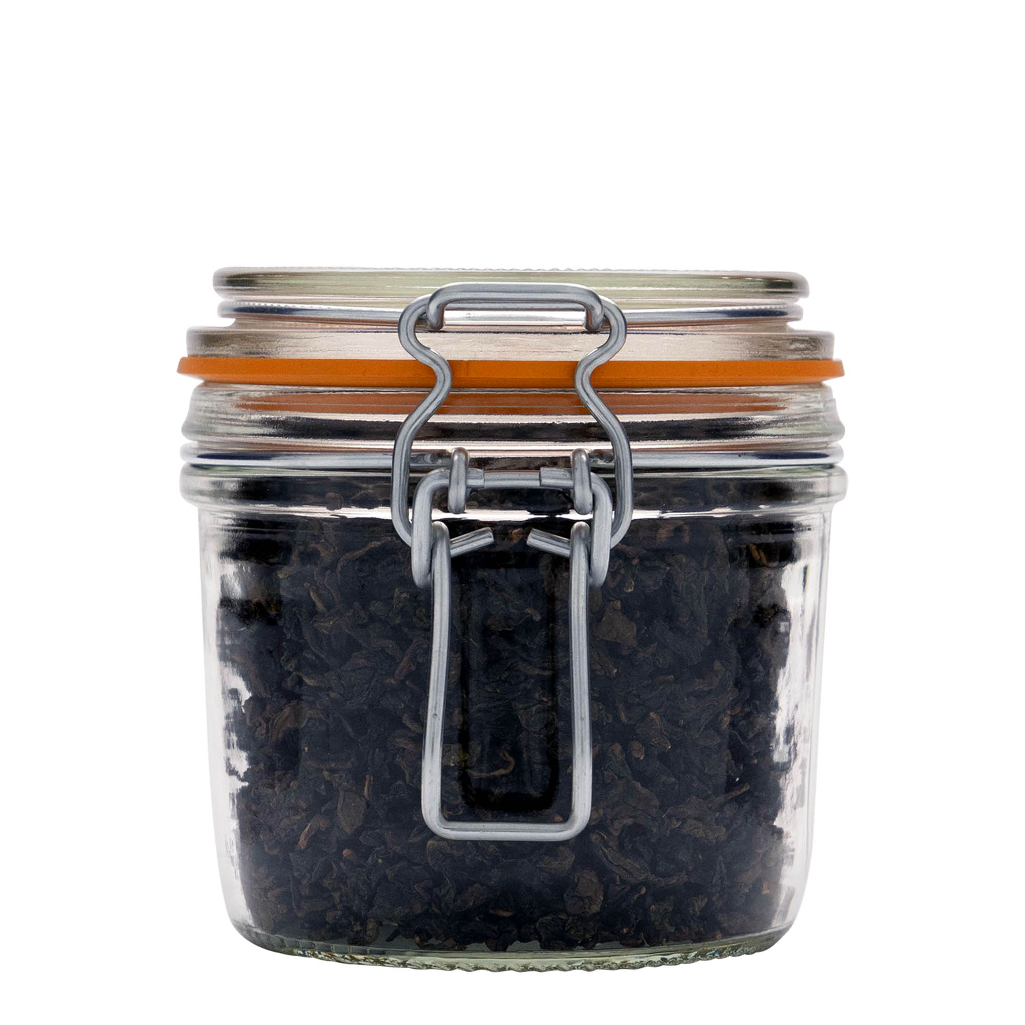 350 ml stiklaina burka ar metāla aizdari 'Le Parfait Super Terrine', atvere: metāla aizdare ar stiepli 350 ml stiklaina burka ar metāla aizdari 'Le Parfait Super Terrine', atvere: metāla aizdare ar stiepli