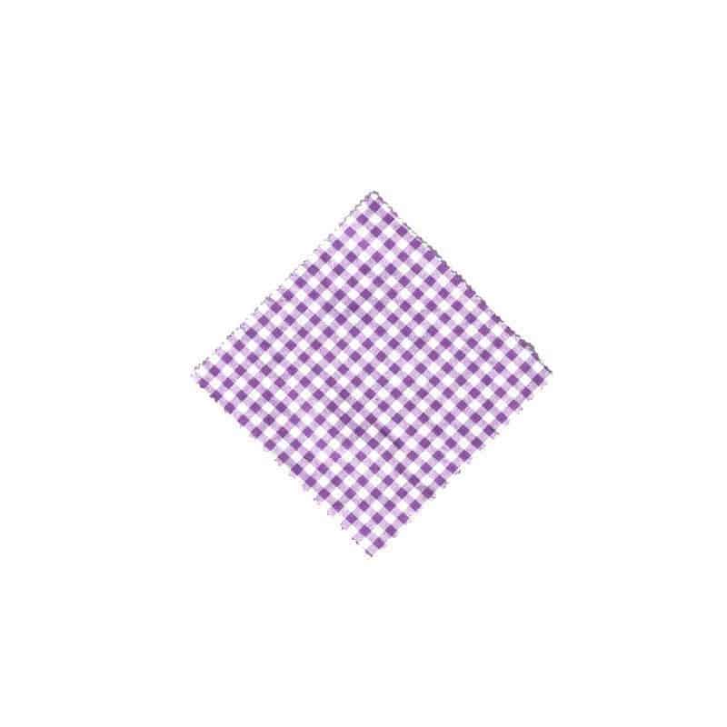 Auduma laktiņš, rūtains, 12x12, kvadrātisks, auduma, ceriņu krāsā, aizdare: TO38-TO53 Auduma laktiņš, rūtains, 12x12, kvadrātisks, auduma, ceriņu krāsā, aizdare: TO38-TO53