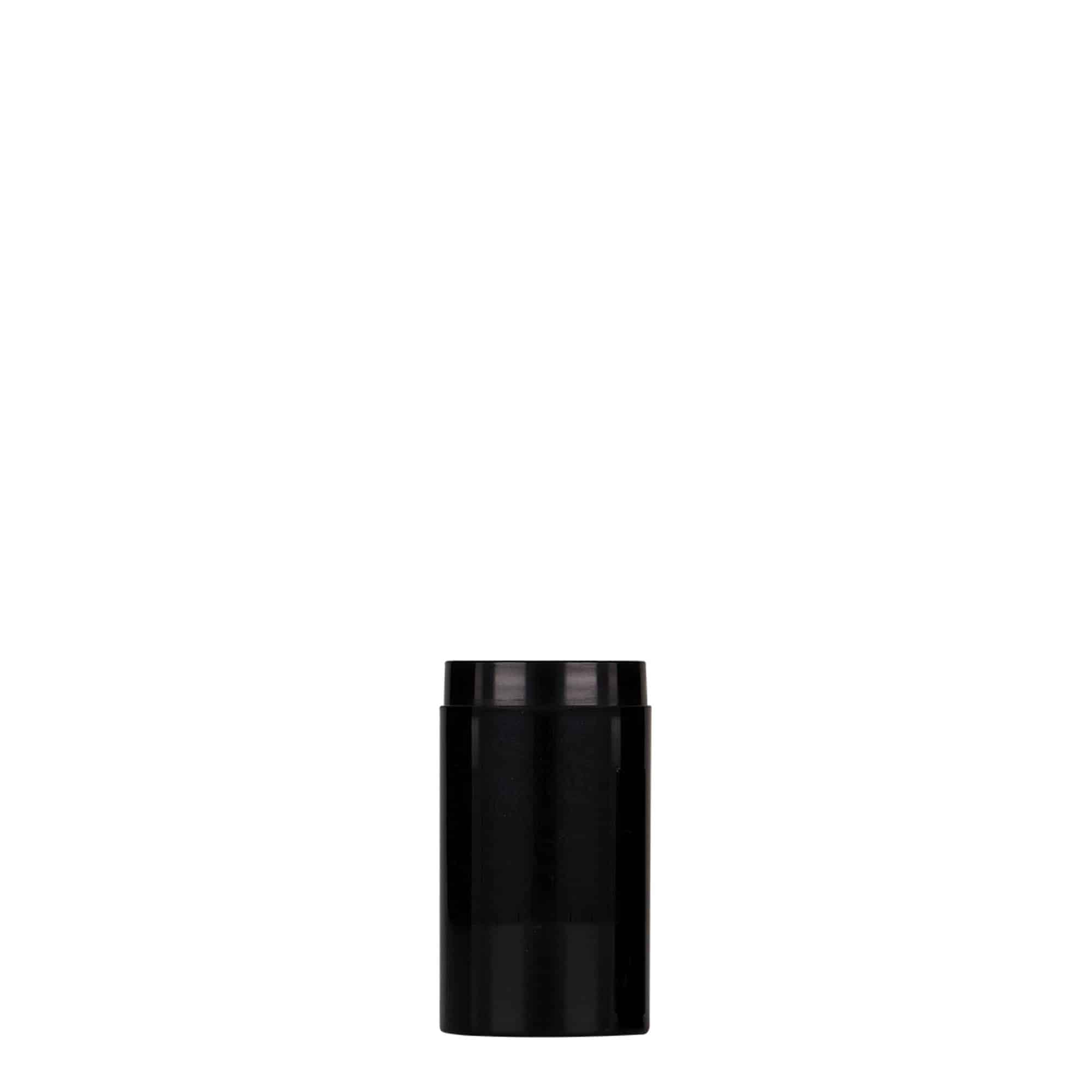 15 ml bezgaisa dozators 'Micro', PP plastmasa, melns