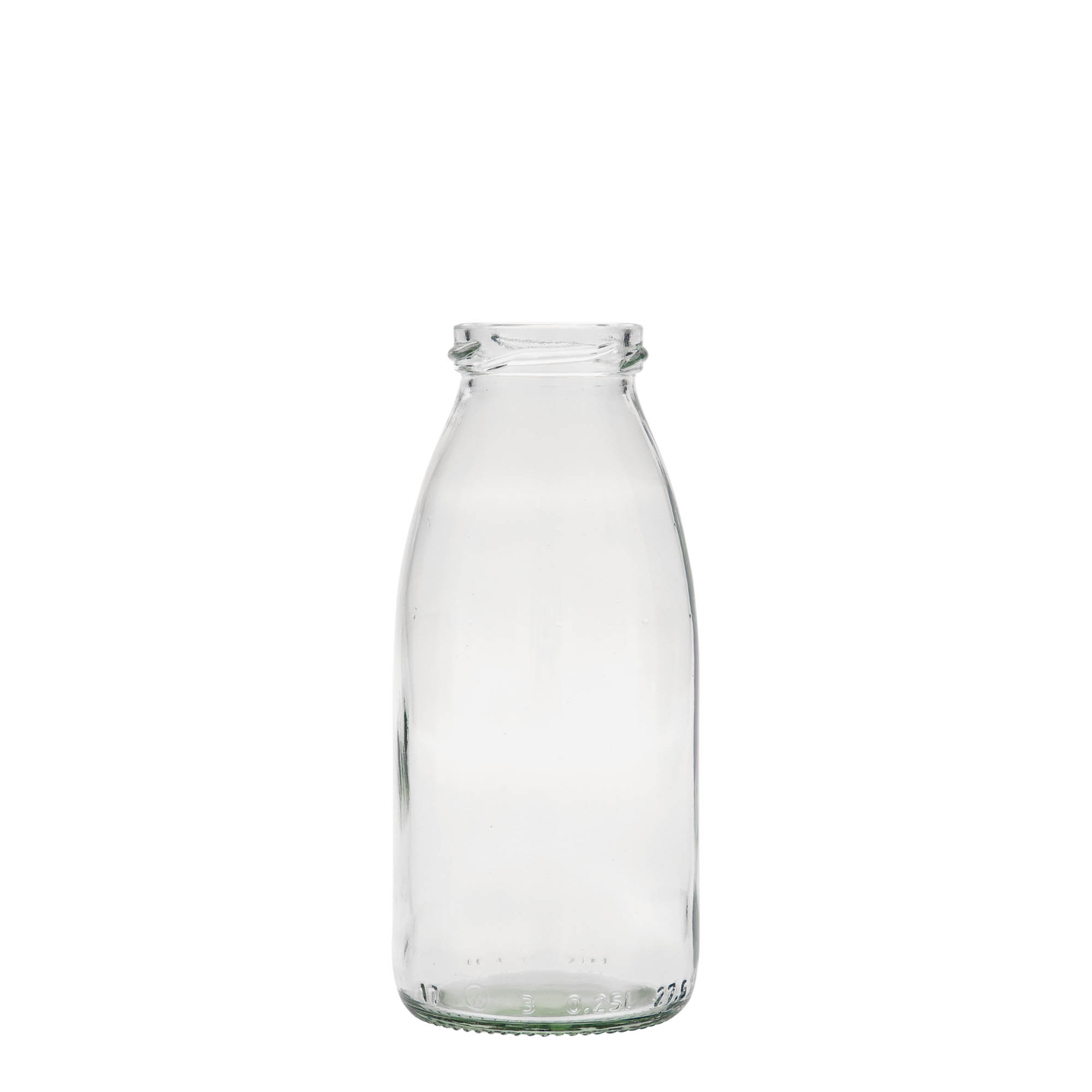 250 ml stikla pudele Vroni, atvere: Twist-Off (TO 43)