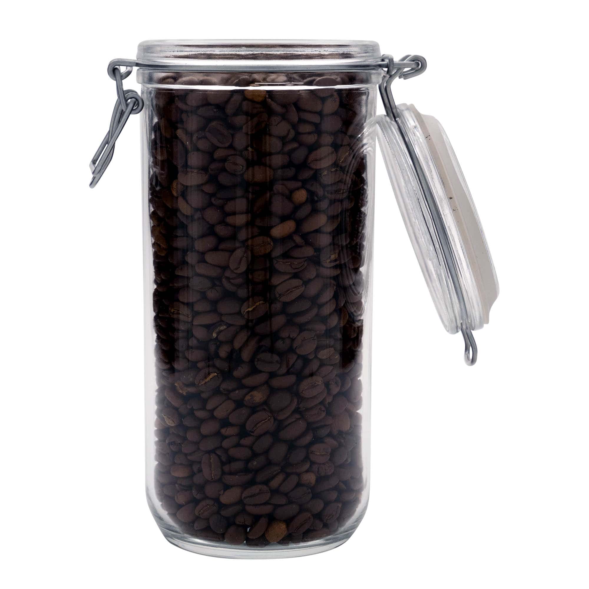 1.000 ml stiklaina burka ar metāla aizdari 'Fido', atvere: metāla aizdare ar stiepli 1.000 ml stiklaina burka ar metāla aizdari 'Fido', atvere: metāla aizdare ar stiepli