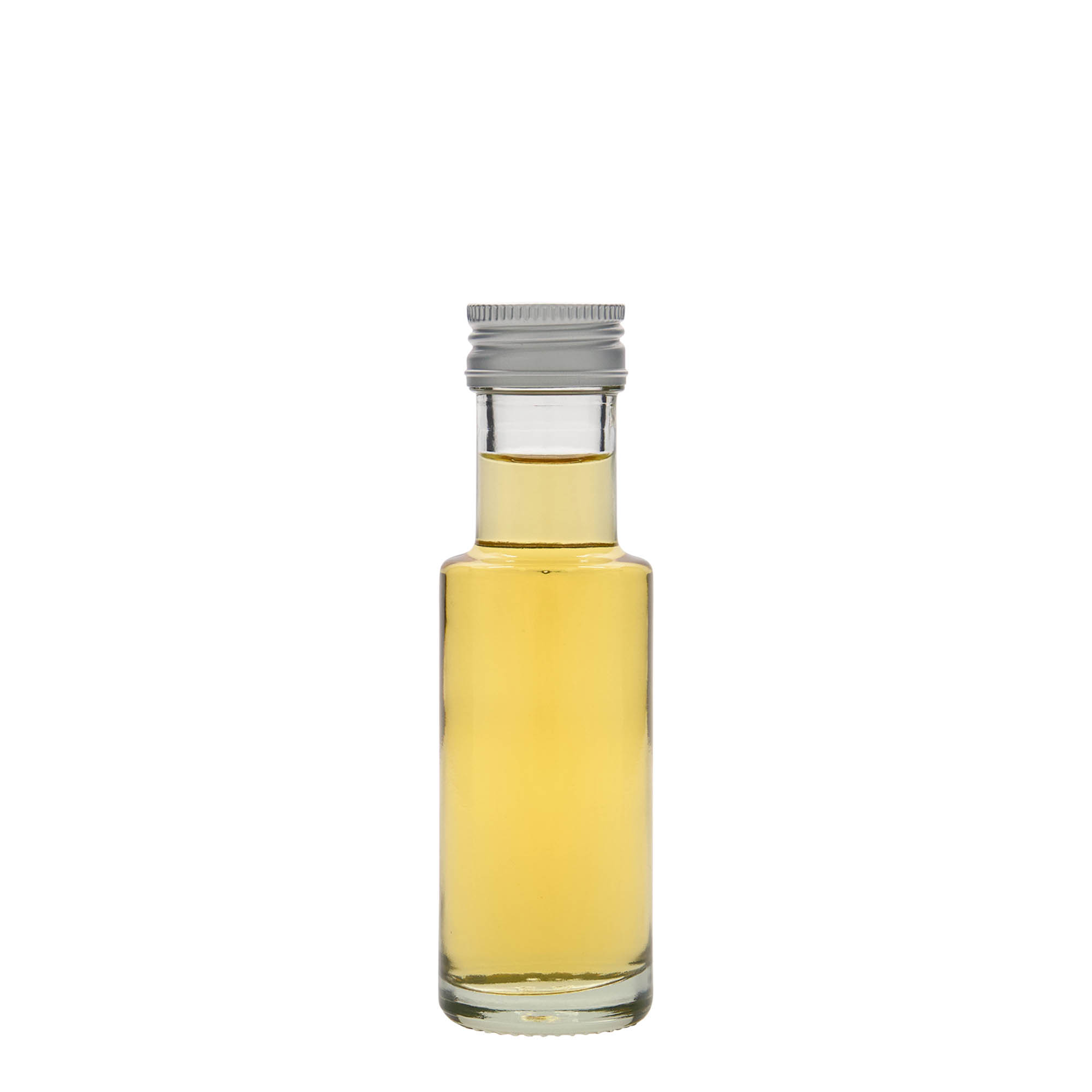 100 ml stikla pudele 'Dorica', atvere: PP 31,5