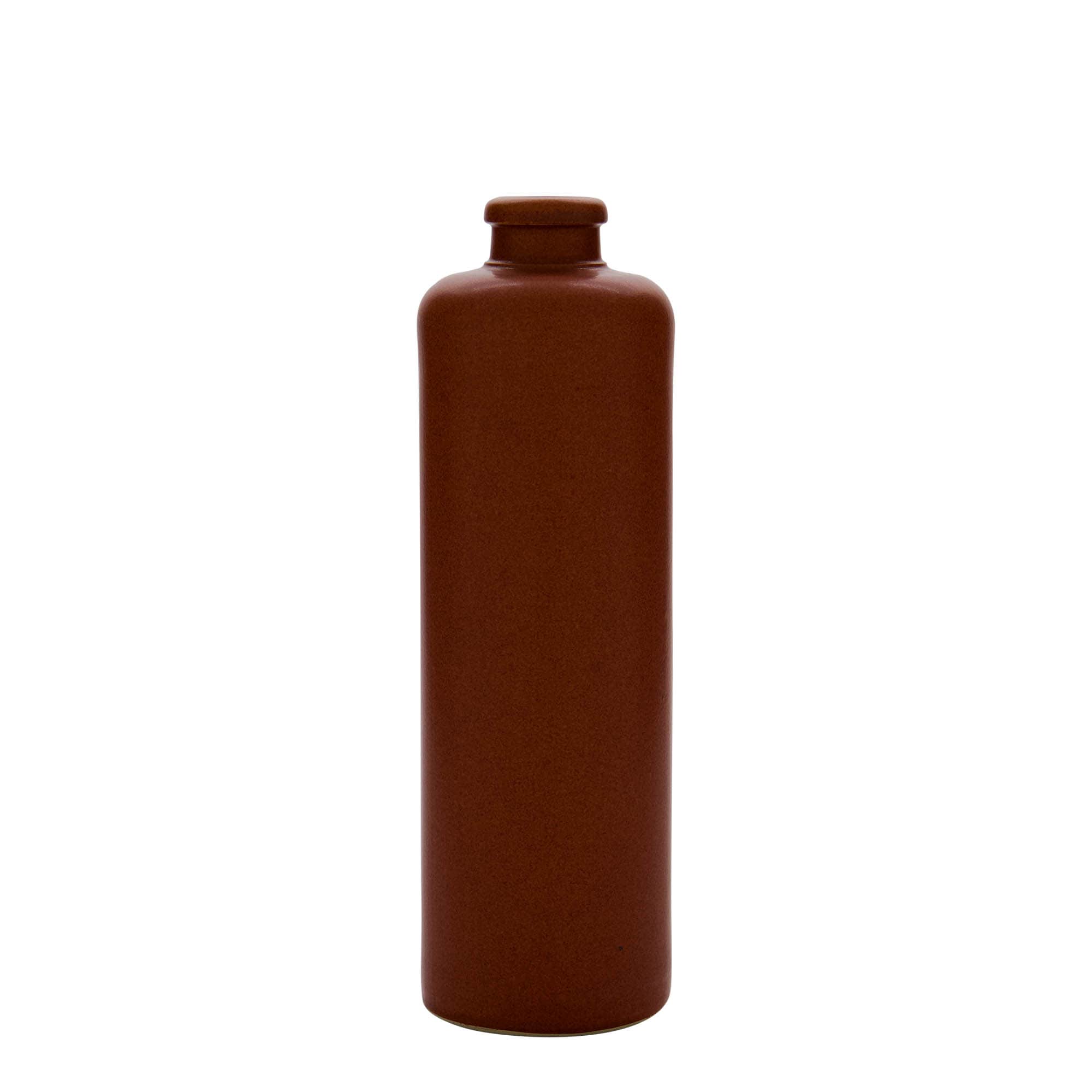 500 ml māla krūze, māla izstrādājums, sarkani-brūna, atvere: korķis 500 ml māla krūze, māla izstrādājums, sarkani-brūna, atvere: korķis