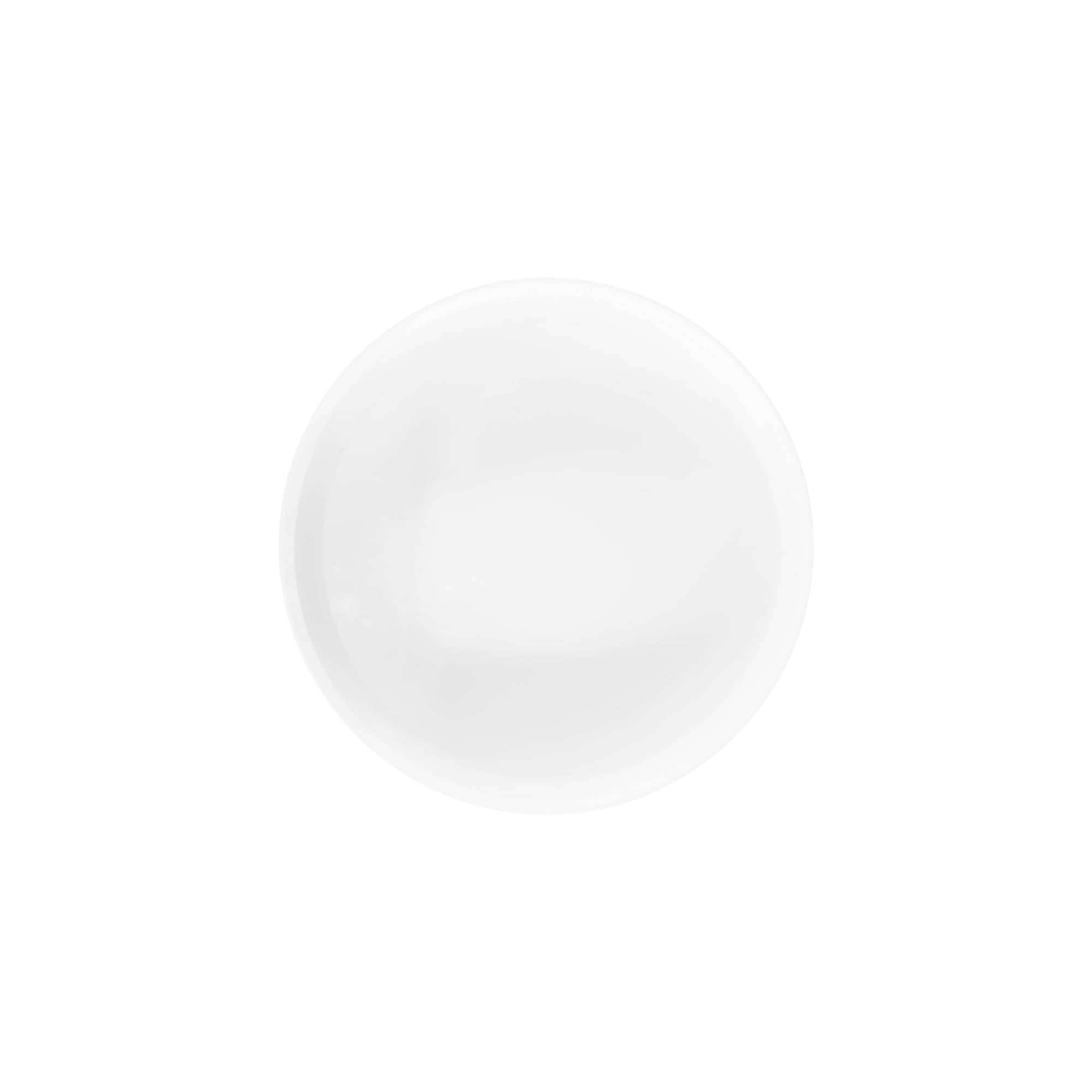 Skrūvējams vāciņš 'White Line' 125 ml, PP plastmasas, balts