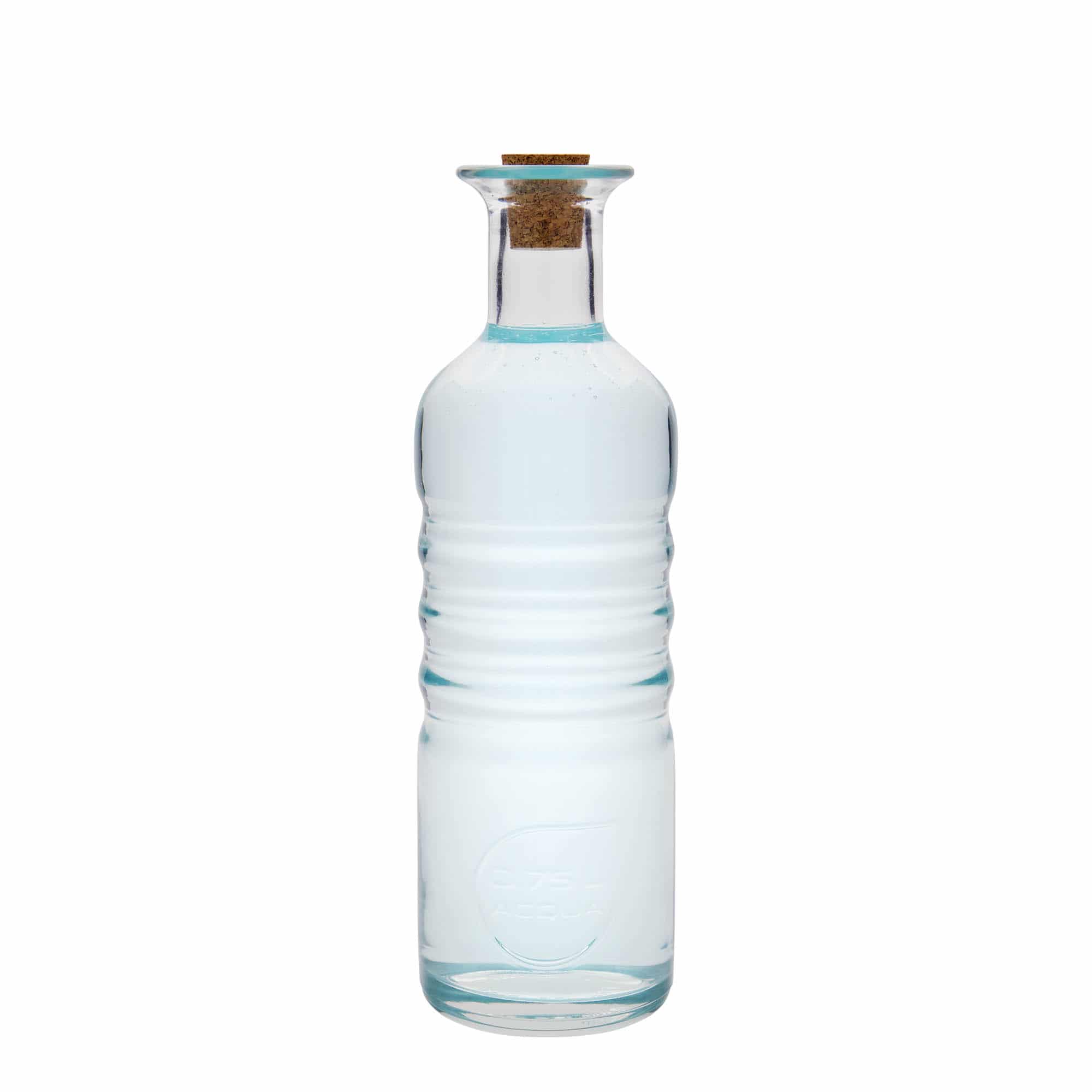 750 ml stikla pudele 'Optima Acqua', aizdare: korķis