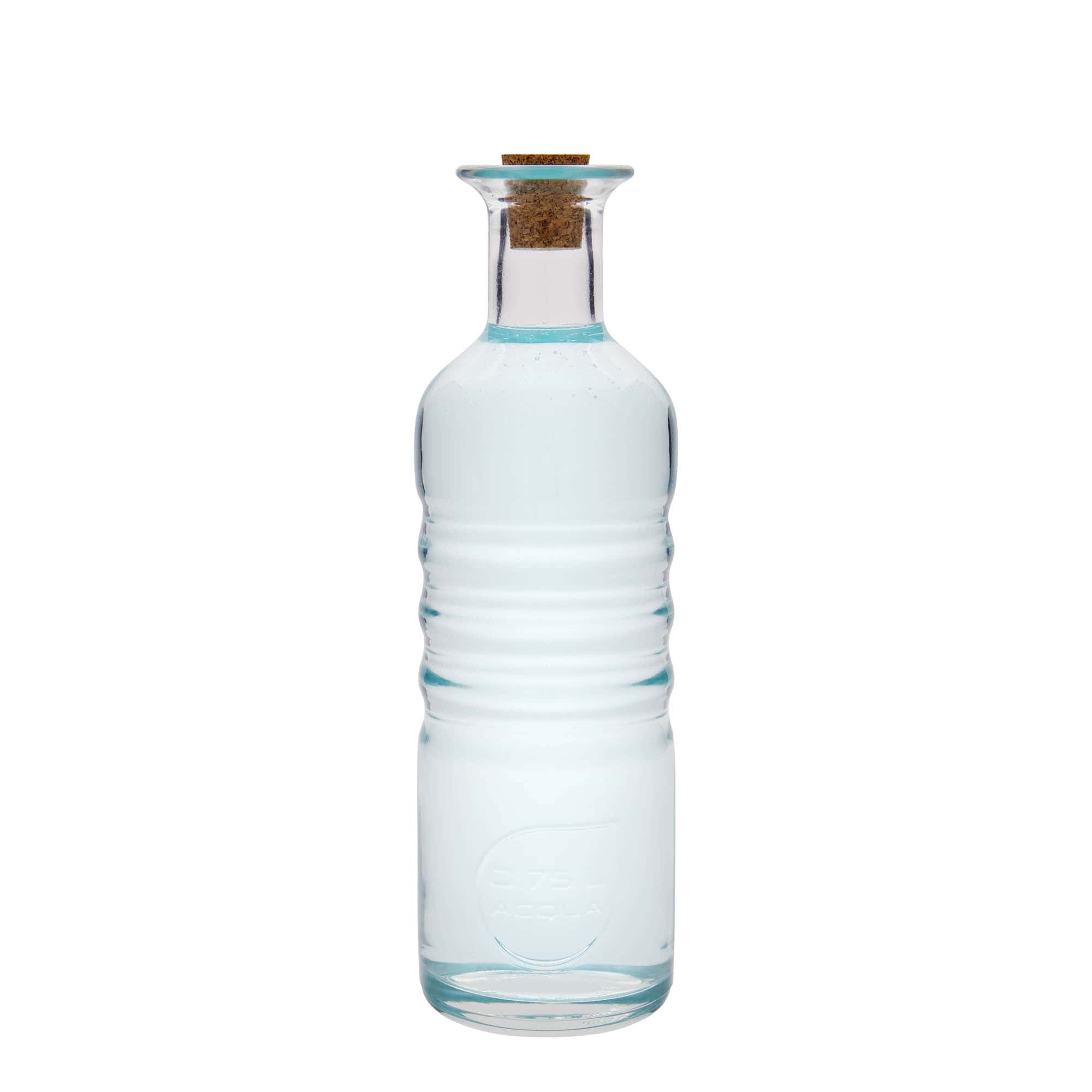 750 ml stikla pudele 'Optima Acqua', atvere: korķis