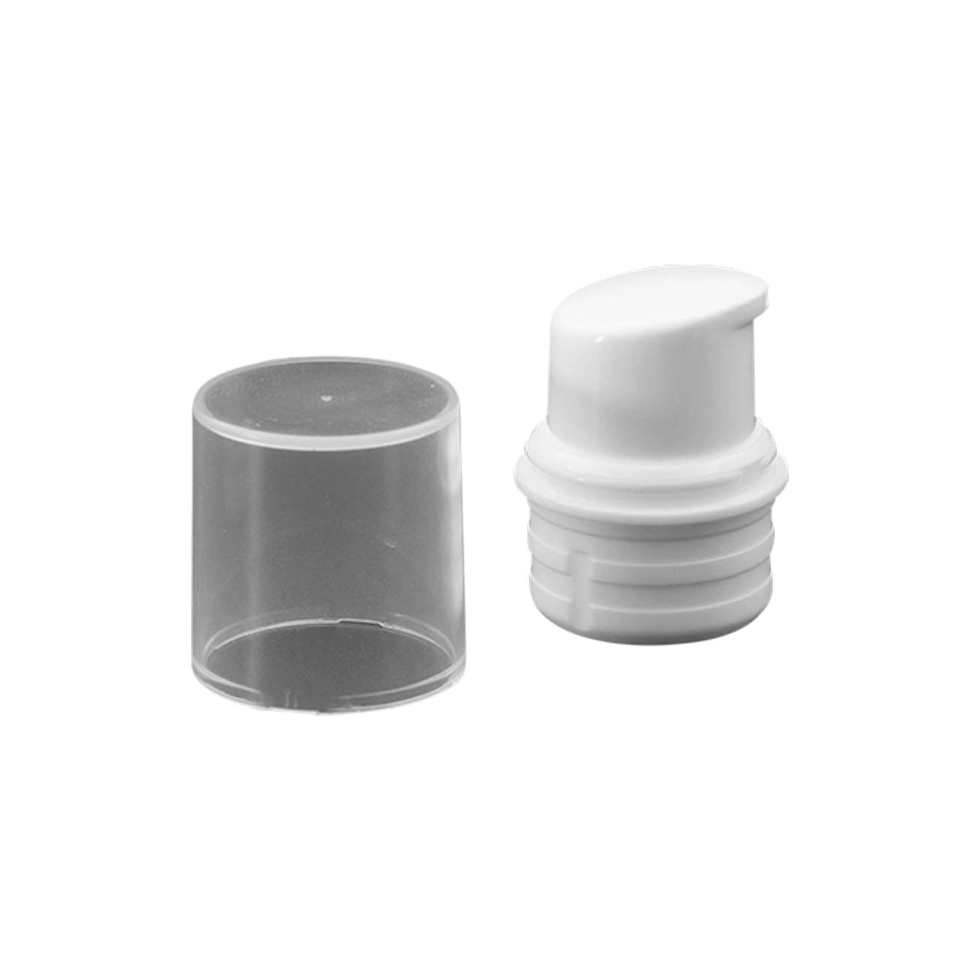 Airless dozatora sūknis 'Nano', PP plastmasa, balts