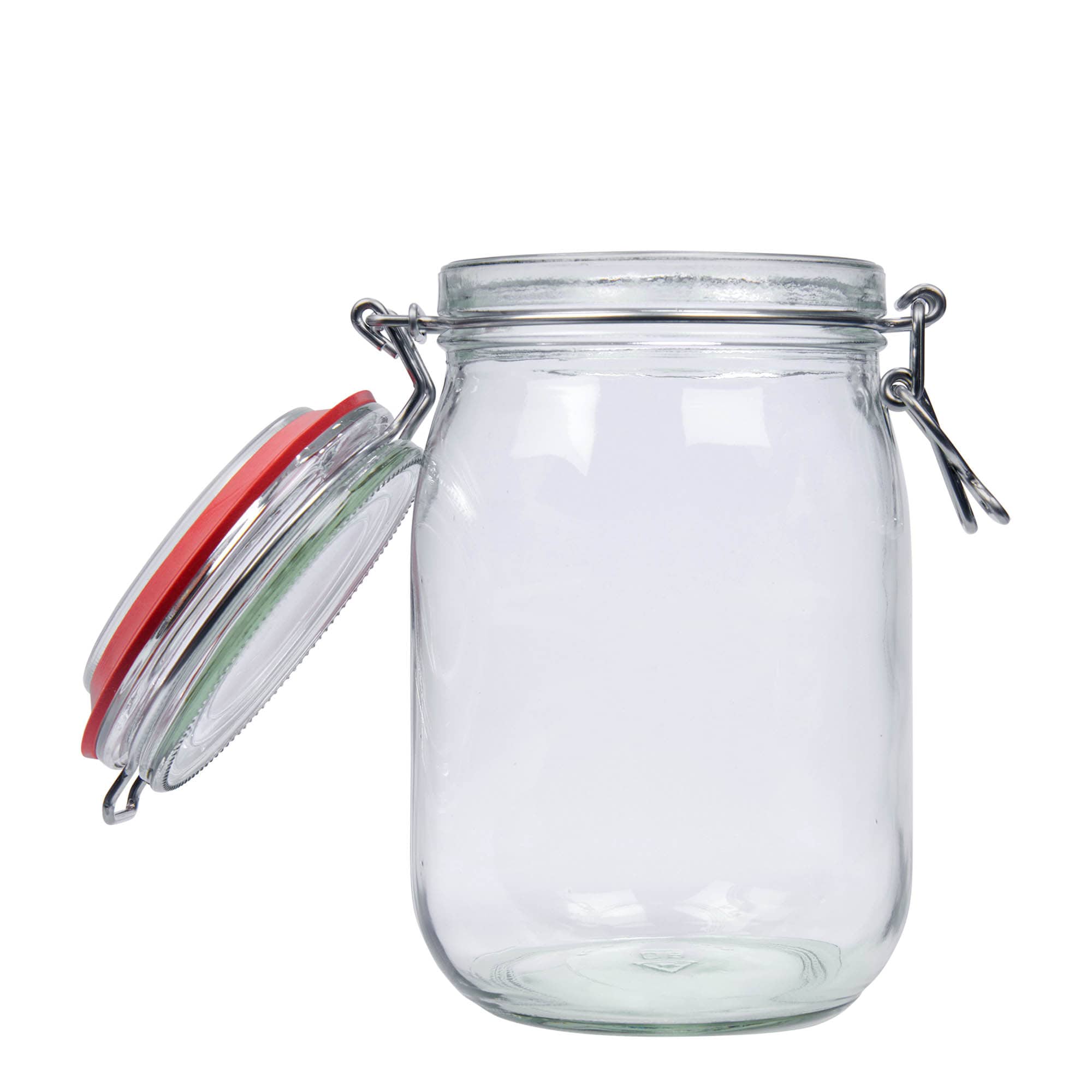 1.140 ml stiklaini trauks ar metāla aizdari #, atvere: metāla aizdare ar stiepli