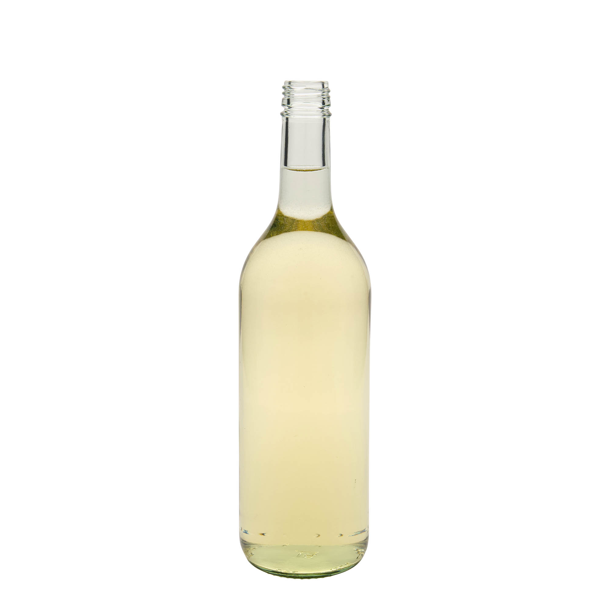 750 ml stikla pudele 'Bordo', atvere: PP 28
