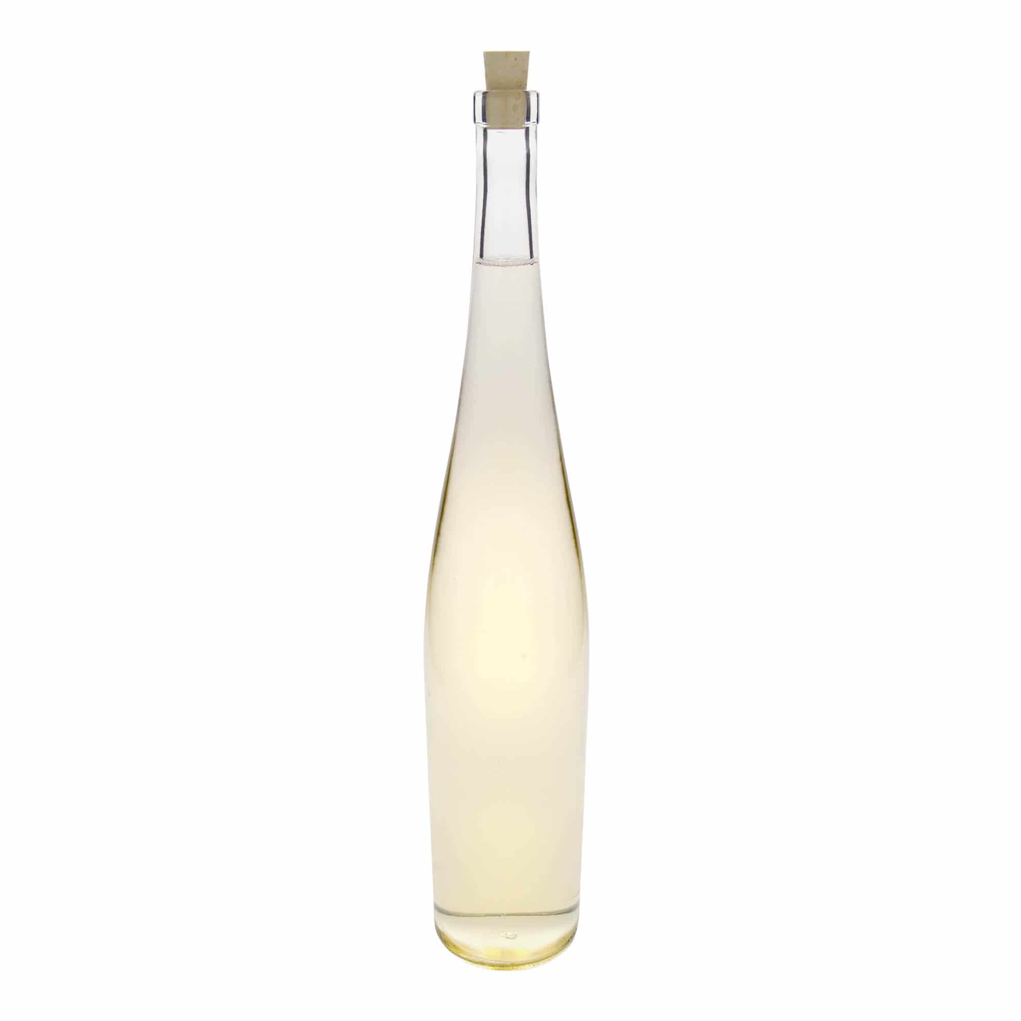 1500 ml stikla pudele, farmācijas, aizdare: korķis