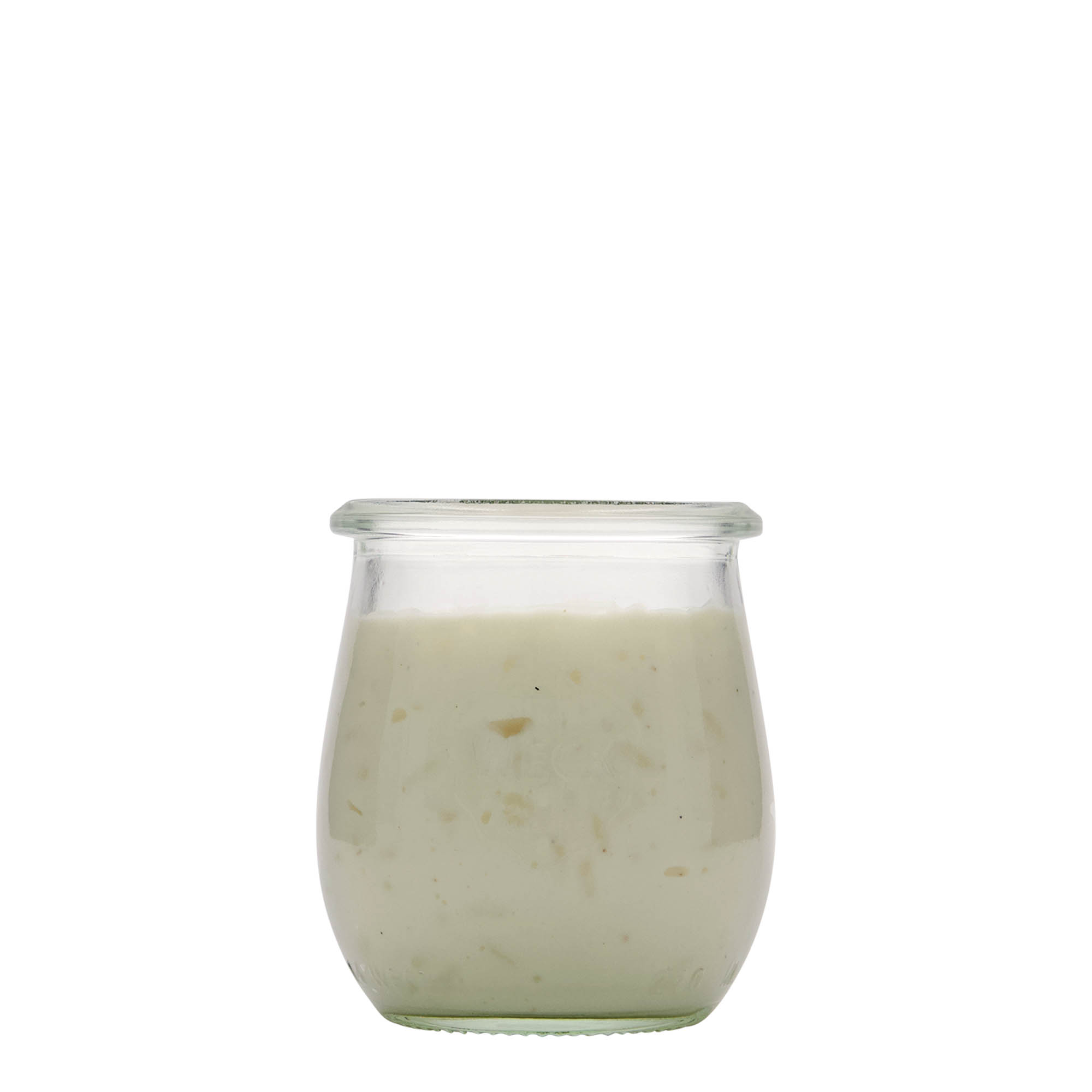220 ml WECK tulpes veida burka, atvere: apaļa mala