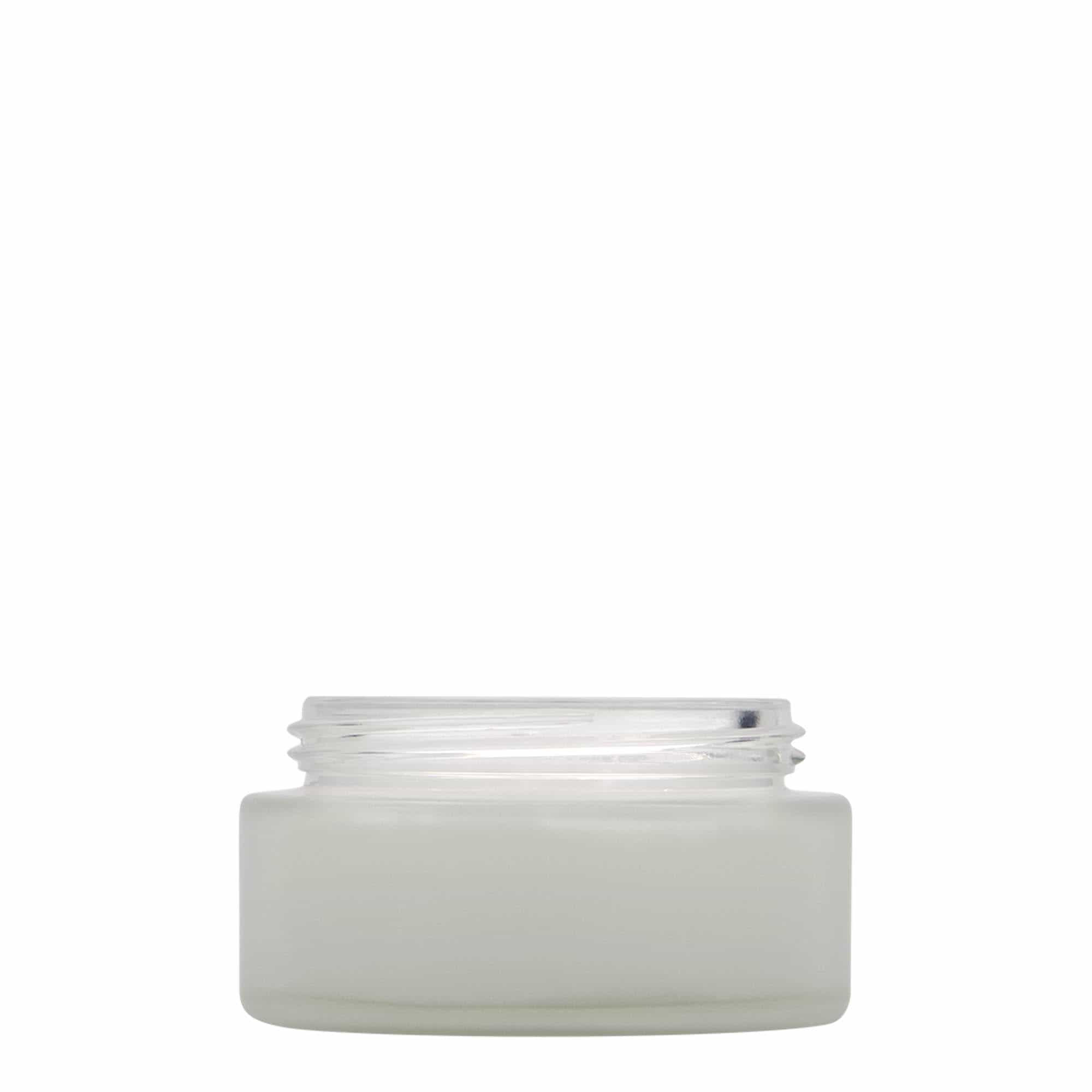 100 ml burciņa 'Platin Edition', stikls, matēts, atvere: skrūvējams vāciņš