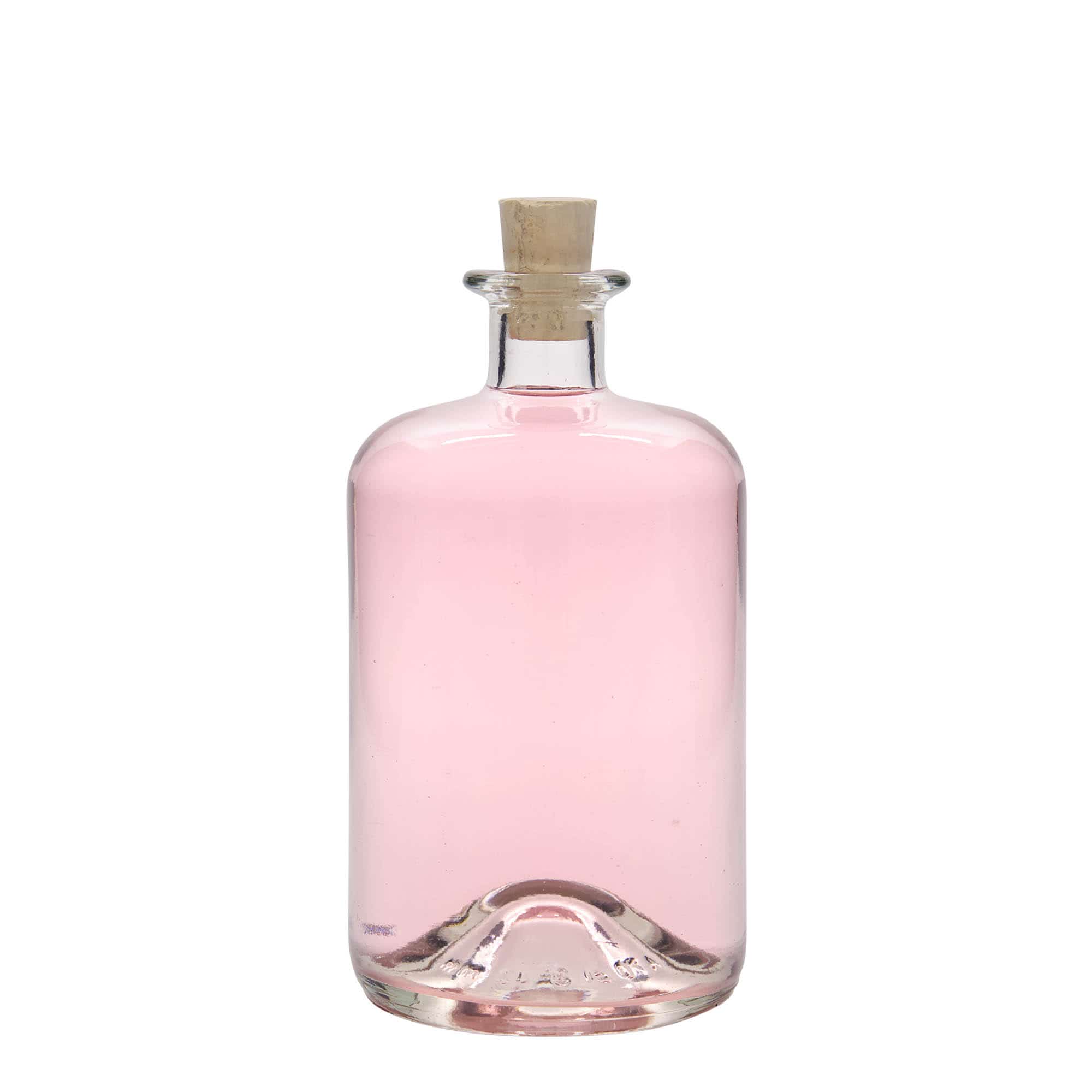 700 ml stikla pudele, farmācijas, aizdare: korķis