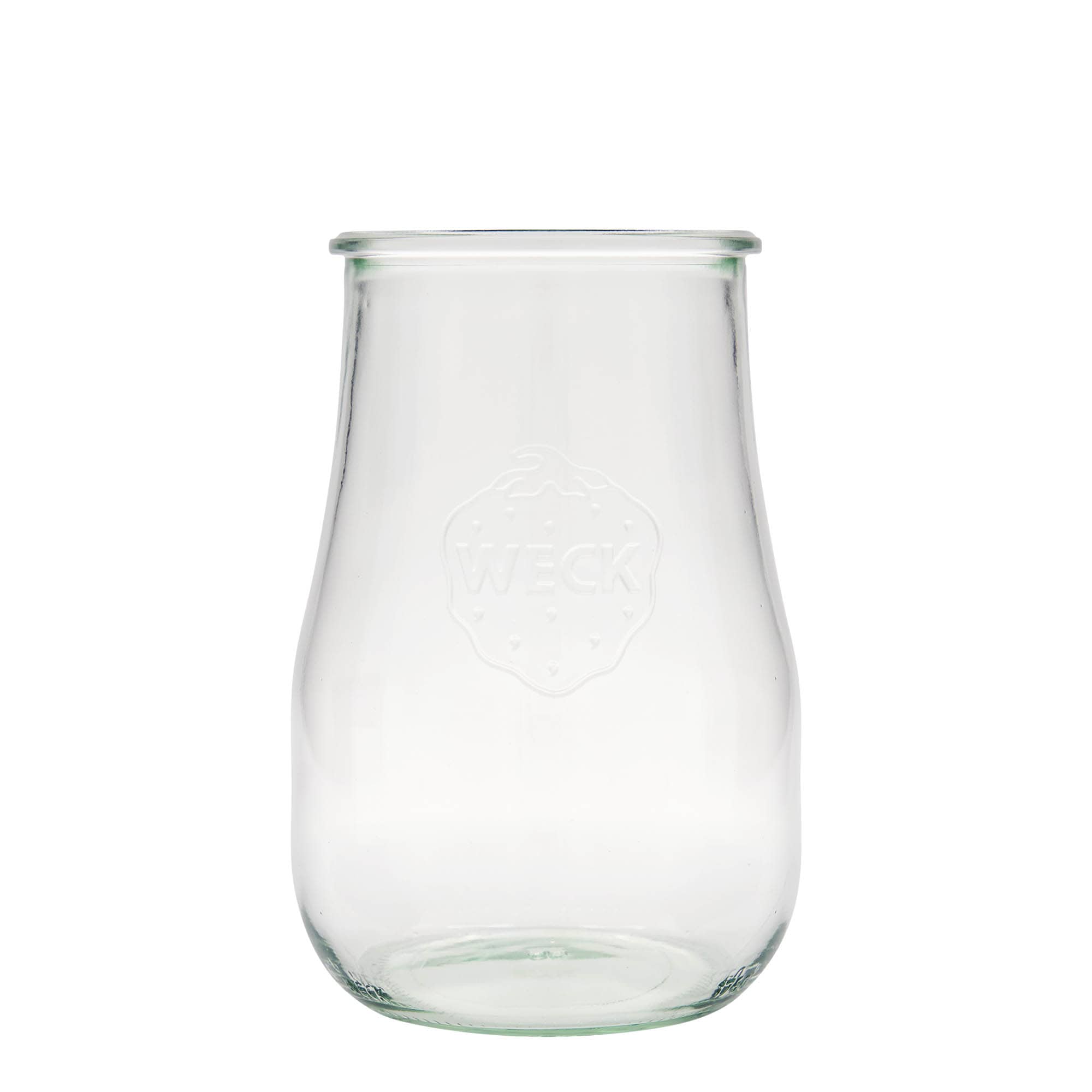1.750 ml WECK tulpes formas burka, atvere: apaļa mala 1.750 ml WECK tulpes formas burka, atvere: apaļa mala