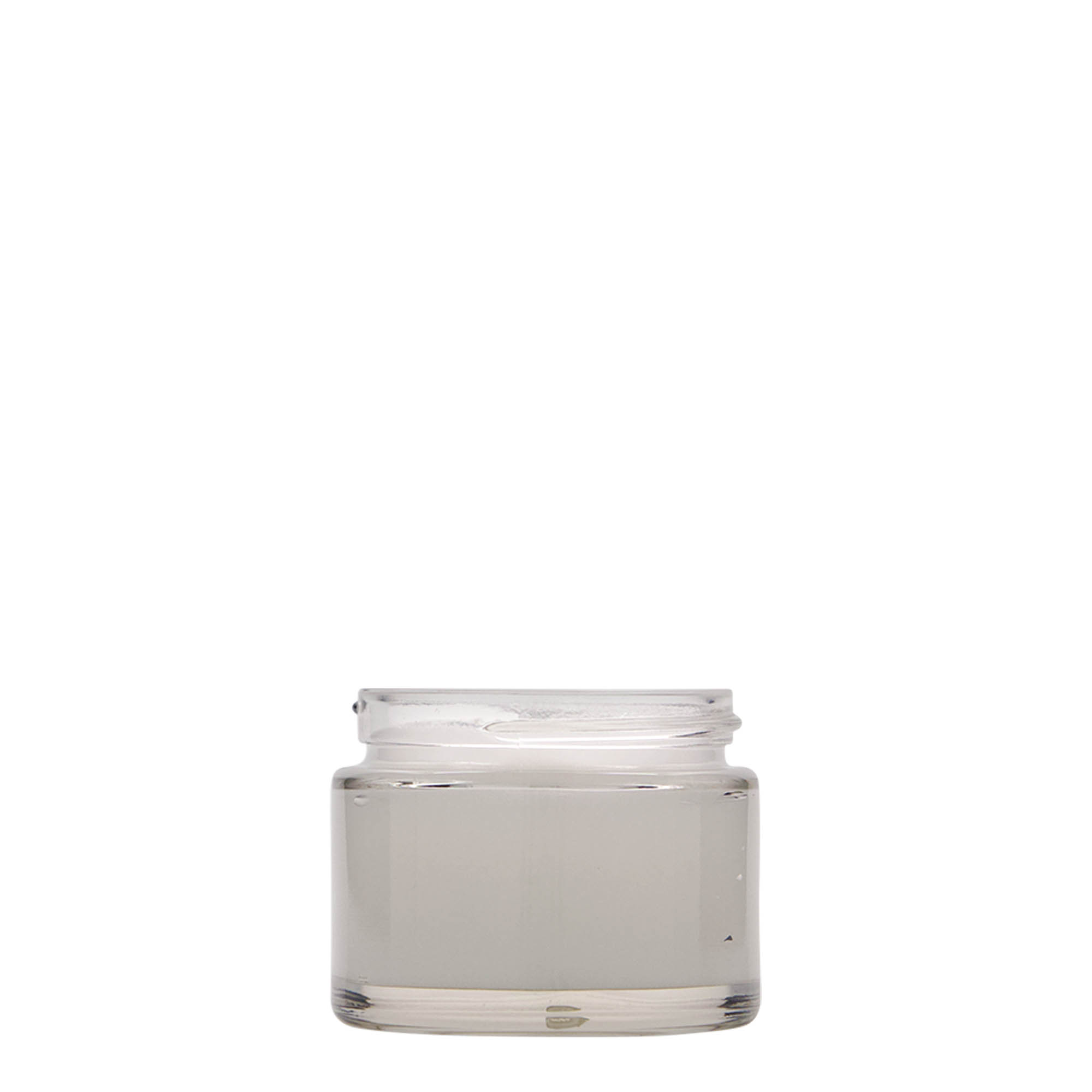 50 ml trauks 'Beauty', stikls, atvere: skrūvējams vāciņš 50 ml trauks 'Beauty', stikls, atvere: skrūvējams vāciņš