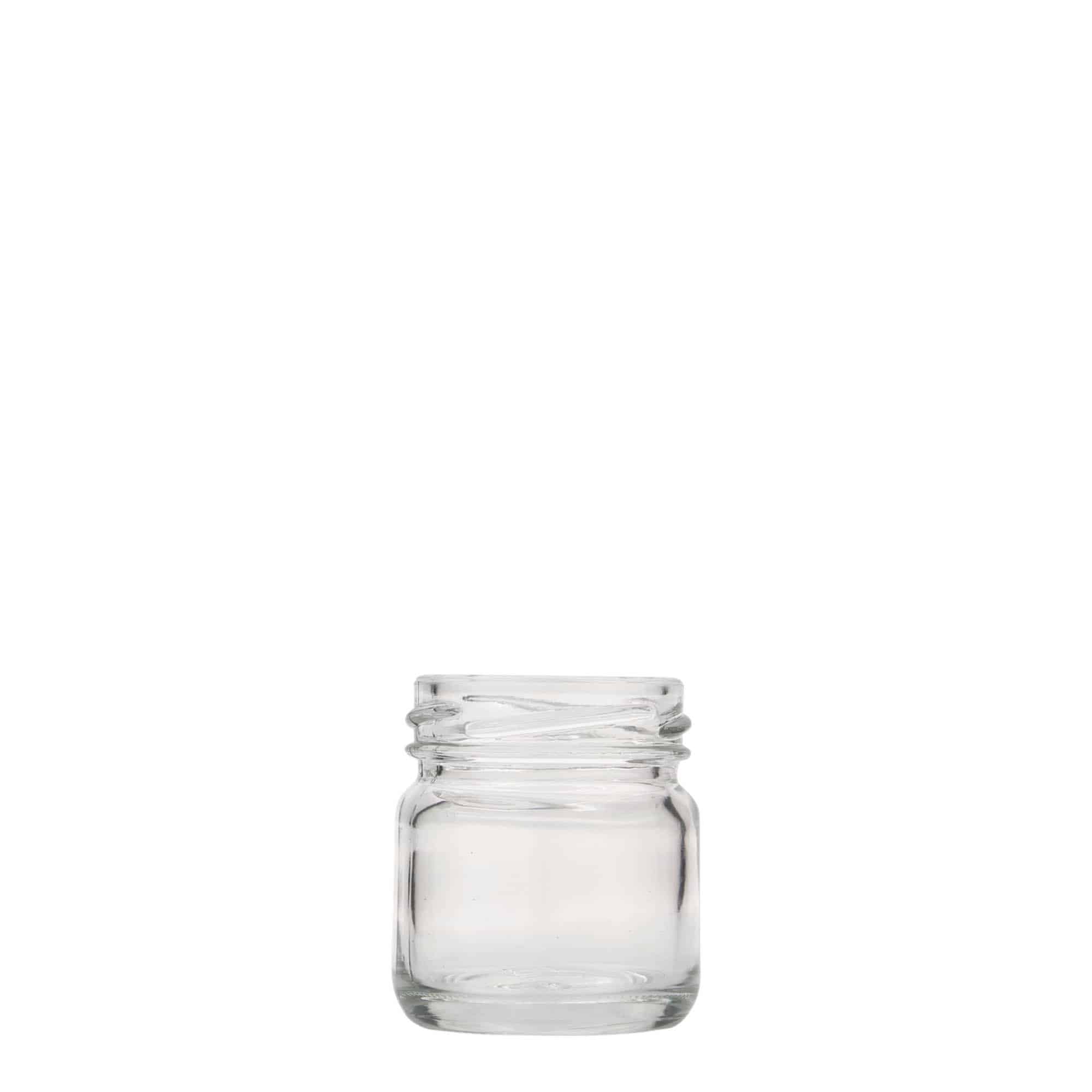 40 ml apaļais stikls, atvere: Twist-Off (TO 43)