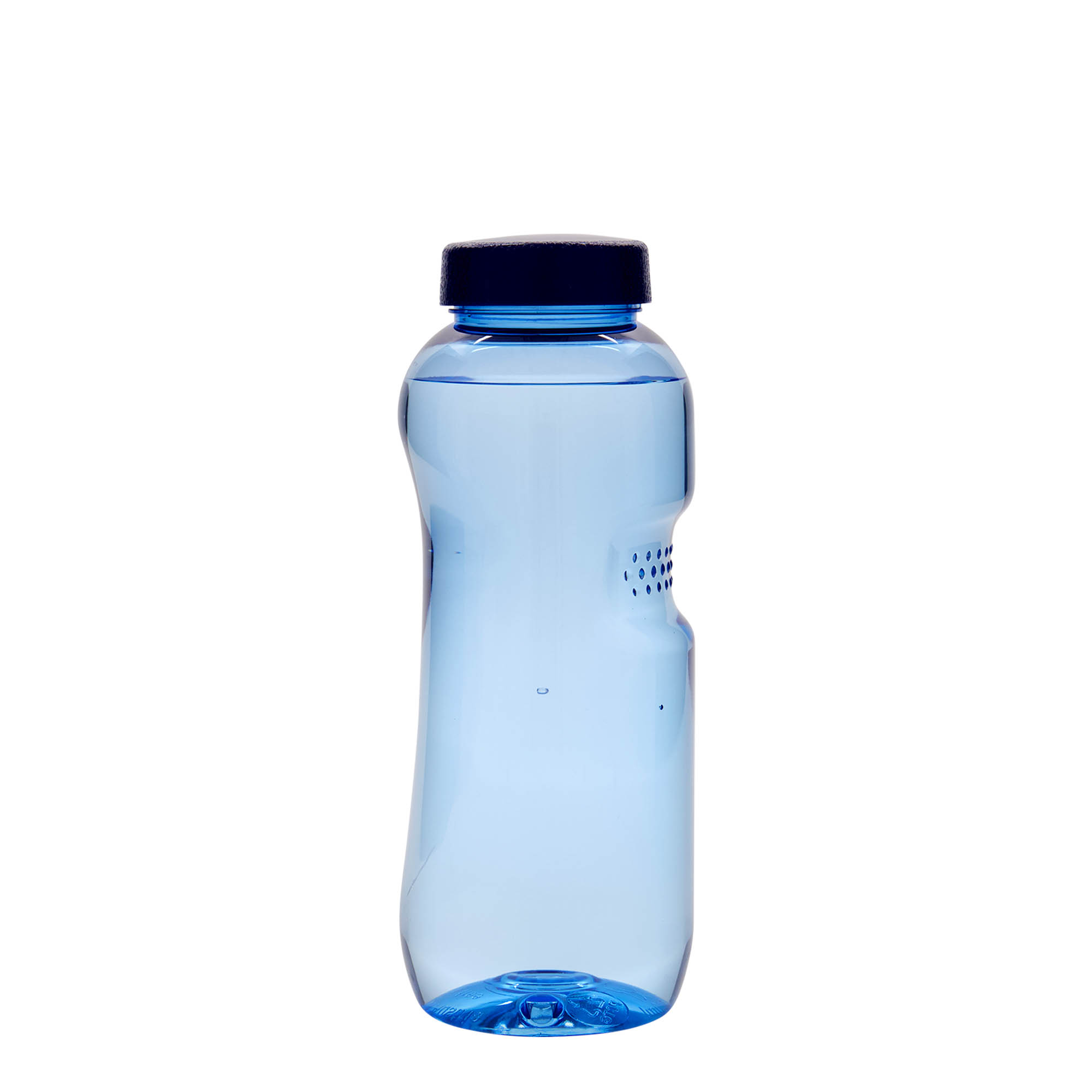 500 ml PET dzeramā pudele 'Kavodrink', plastmasa, zila 500 ml PET dzeramā pudele 'Kavodrink', plastmasa, zila