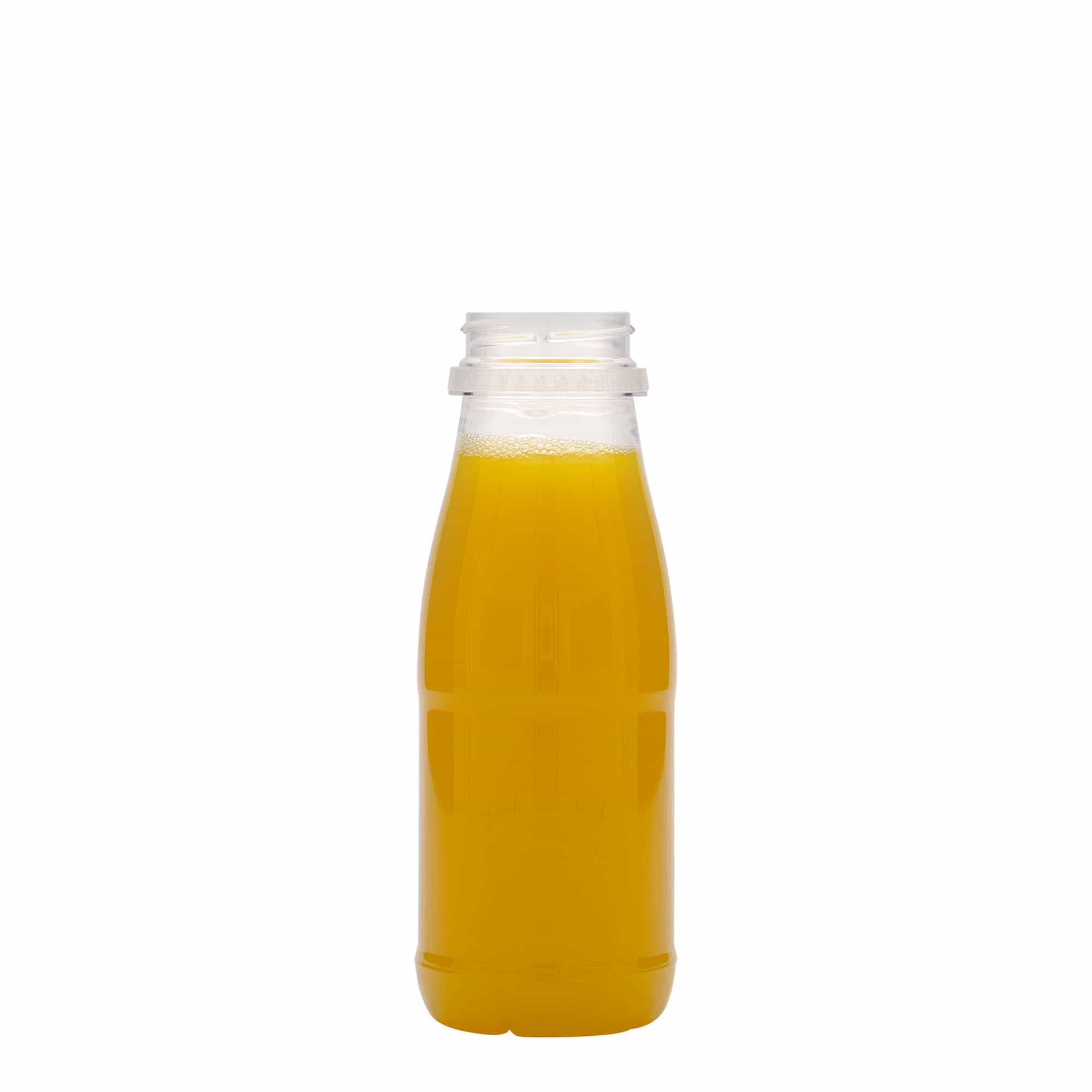 250 ml PET pudele 'Milk and Juice', plastmasas, aizdare: 38 mm