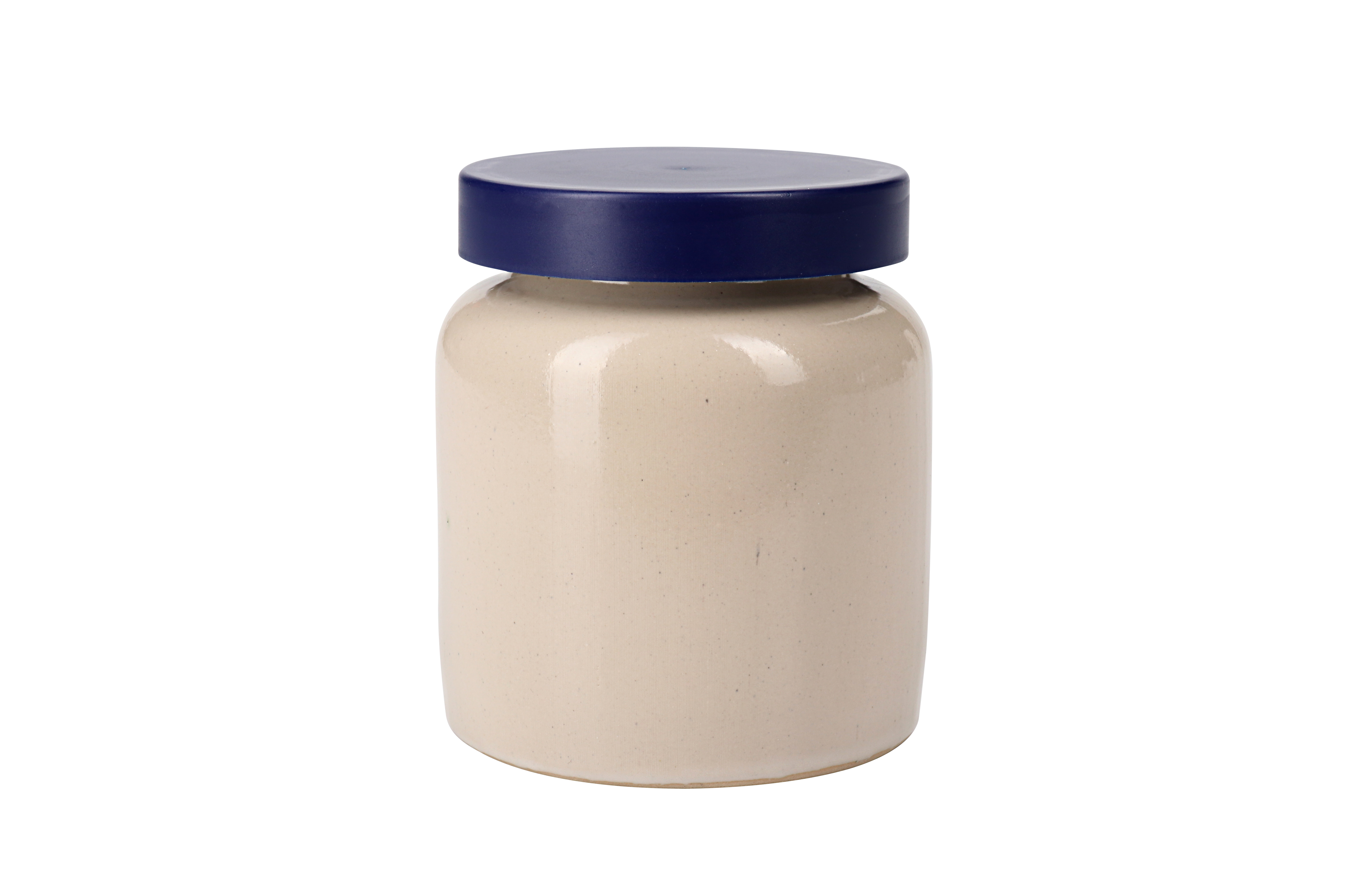 270 ml māla trauks, keramika, bēšs, atvere: pārklājams vāks