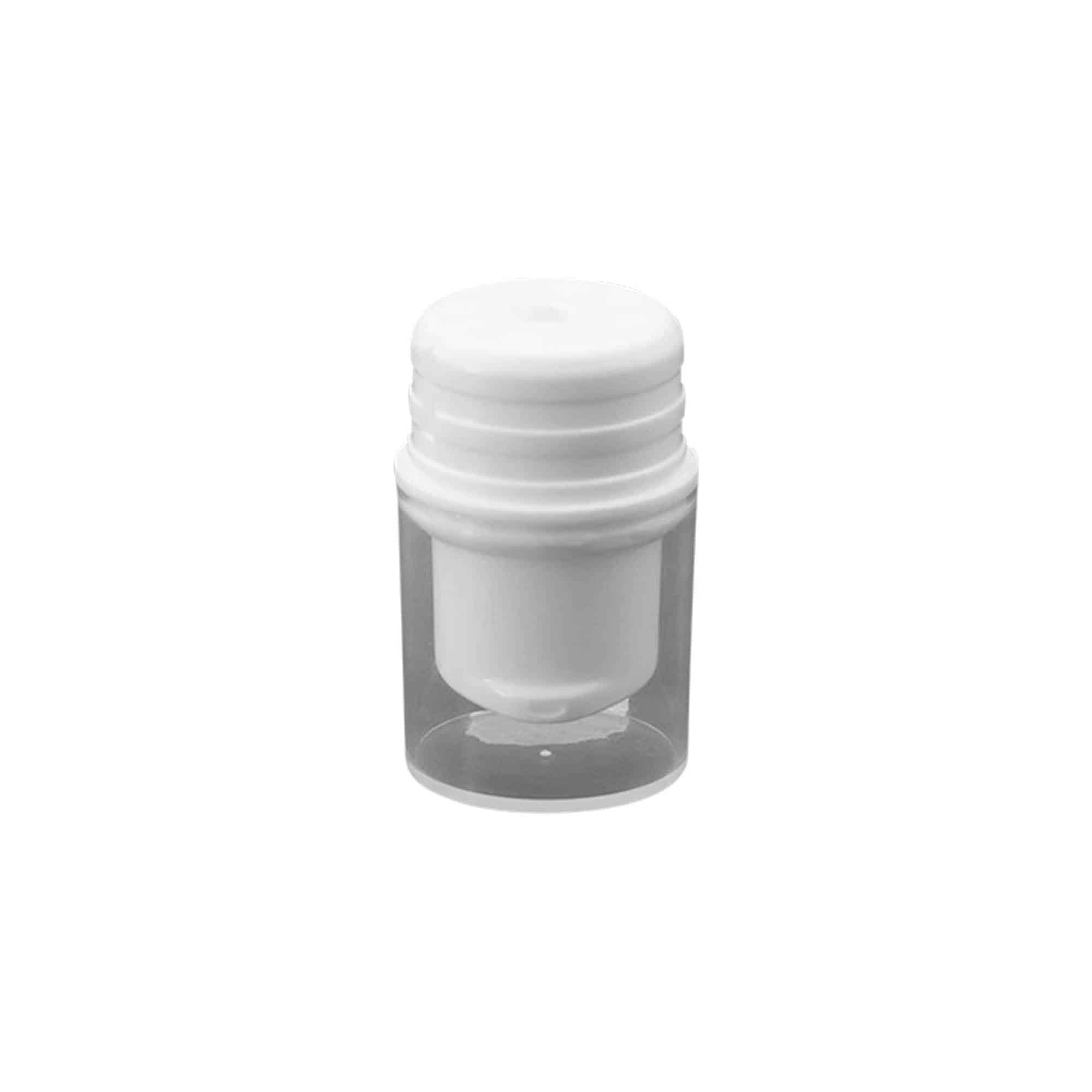 Airless dozatora sūknis 'Nano', PP plastmasa, balts