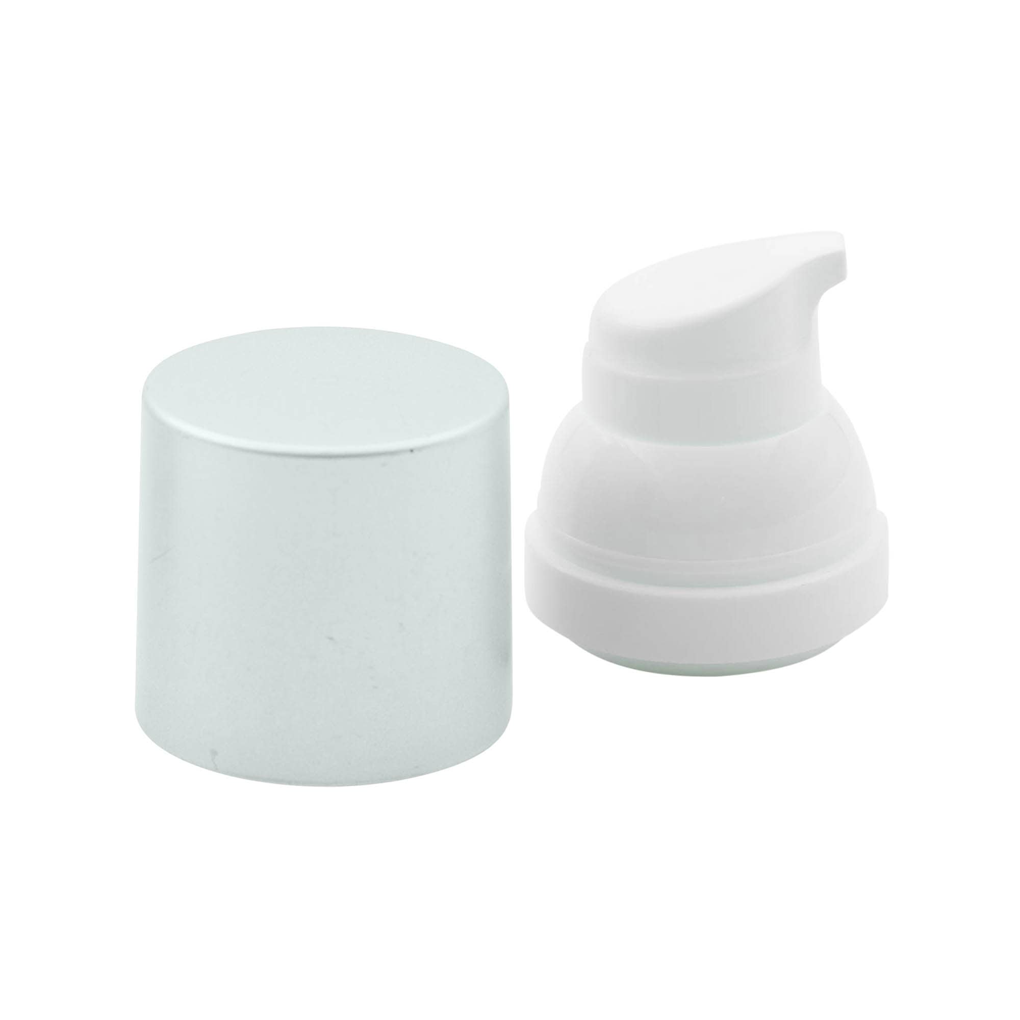 Airless dozatora sūknis 'Mezzo', PP plastmasa, sudraba krāsa