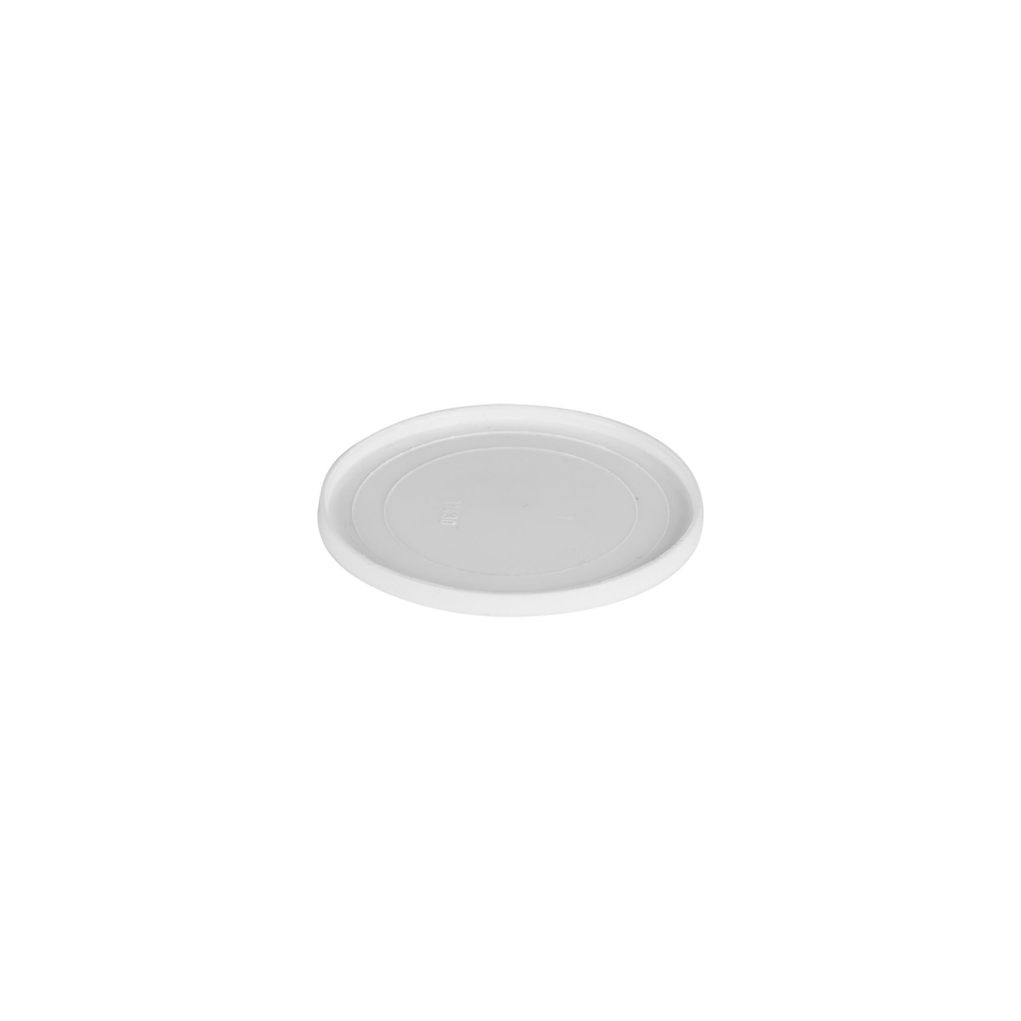 Pārklājuma disks 15 ml 'Bianca', PP plastmasa, balts Pārklājuma disks 15 ml 'Bianca', PP plastmasa, balts