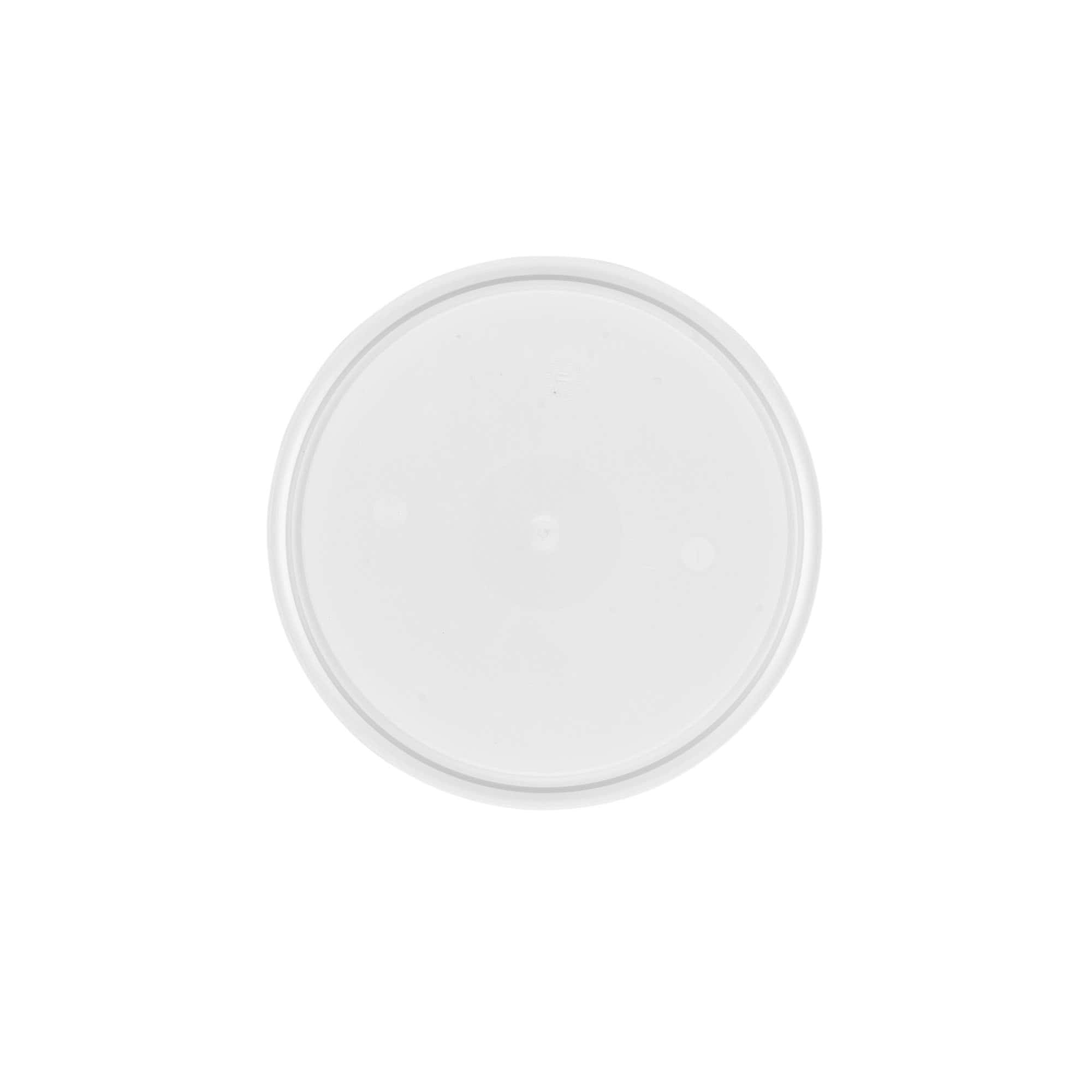 Vāks 0,6 l spainim, PP plastmasas, balts