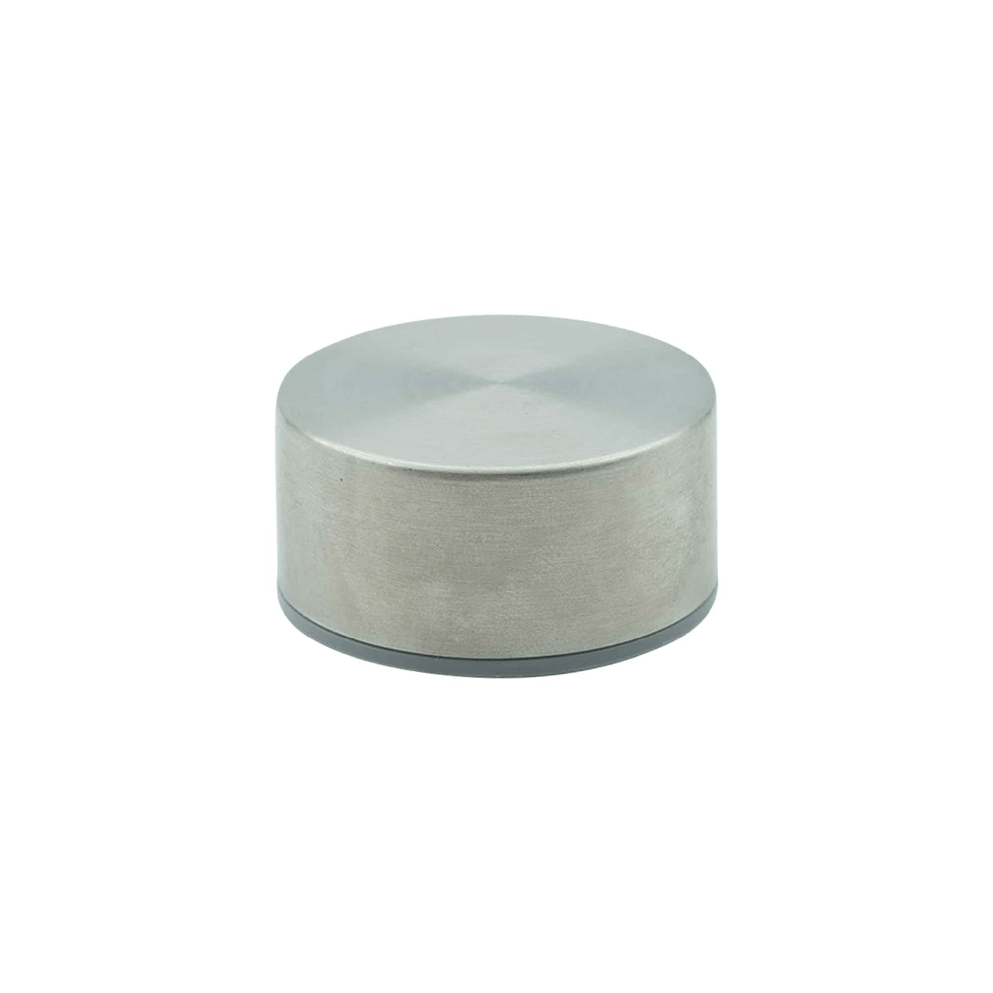 Skrūvējams vāciņš 'Perseus', metāls, sudraba krāsā