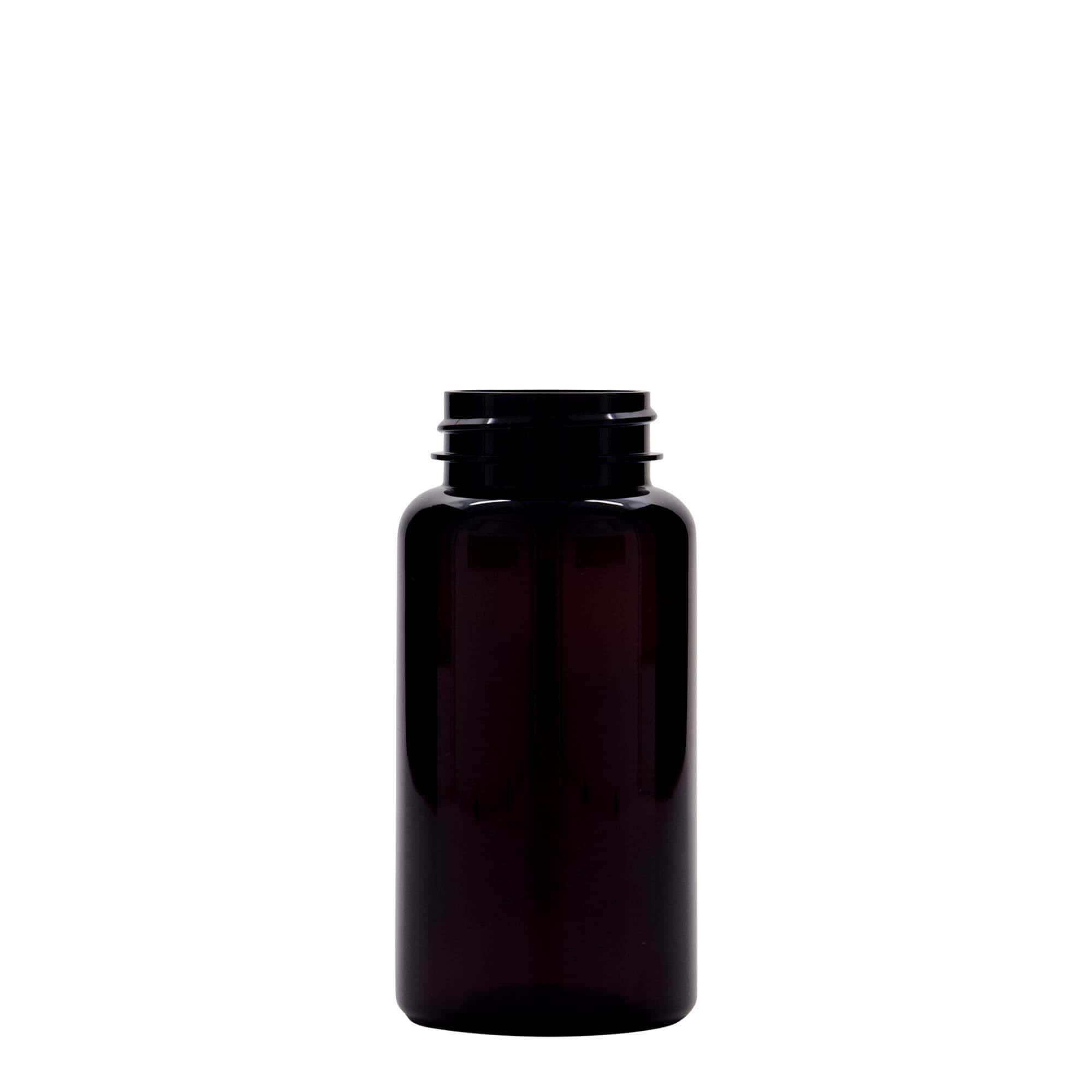 150 ml PET trauks, plastmasas, brūns, aizdare: GPI 38/400 150 ml PET trauks, plastmasas, brūns, aizdare: GPI 38/400