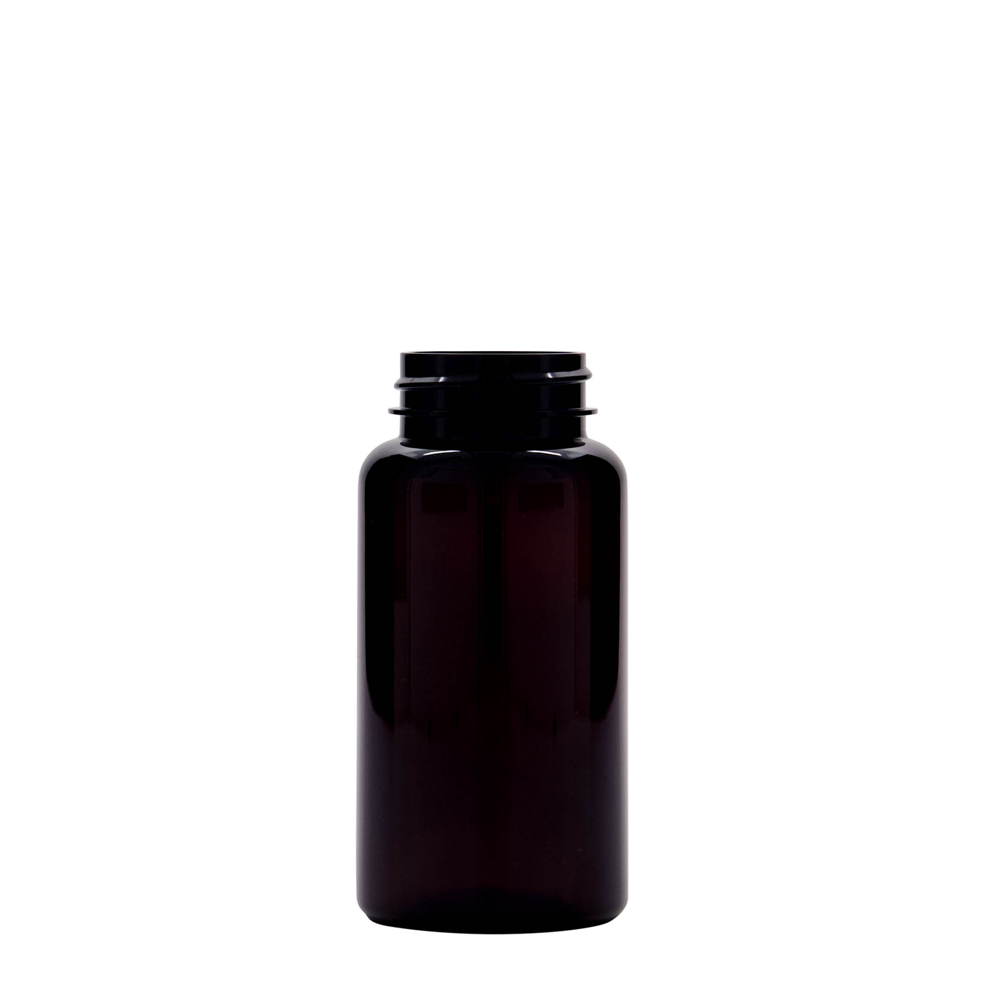 150 ml PET iepakojums, plastmasa, brūns, atvere: 38/400 150 ml PET iepakojums, plastmasa, brūns, atvere: 38/400