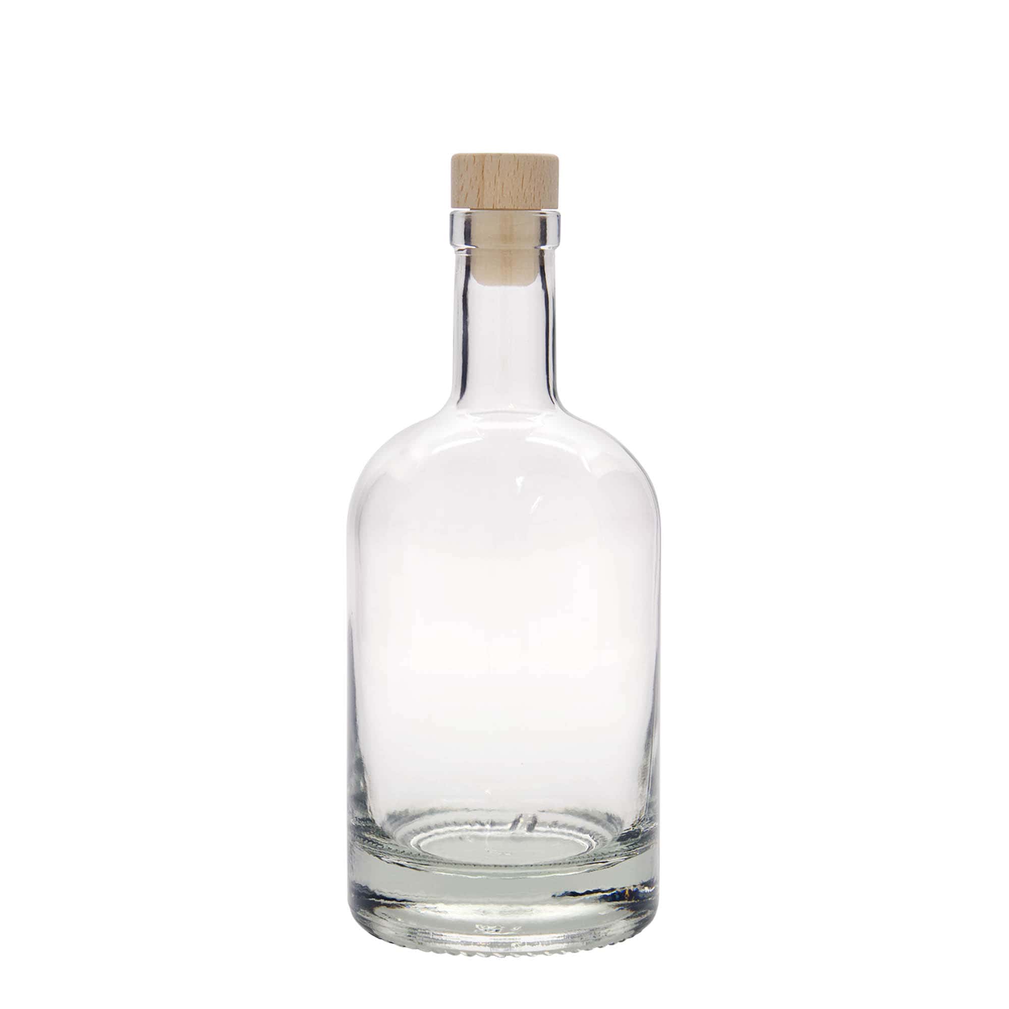 500 ml stikla pudele 'First Class', atvere: korķis
